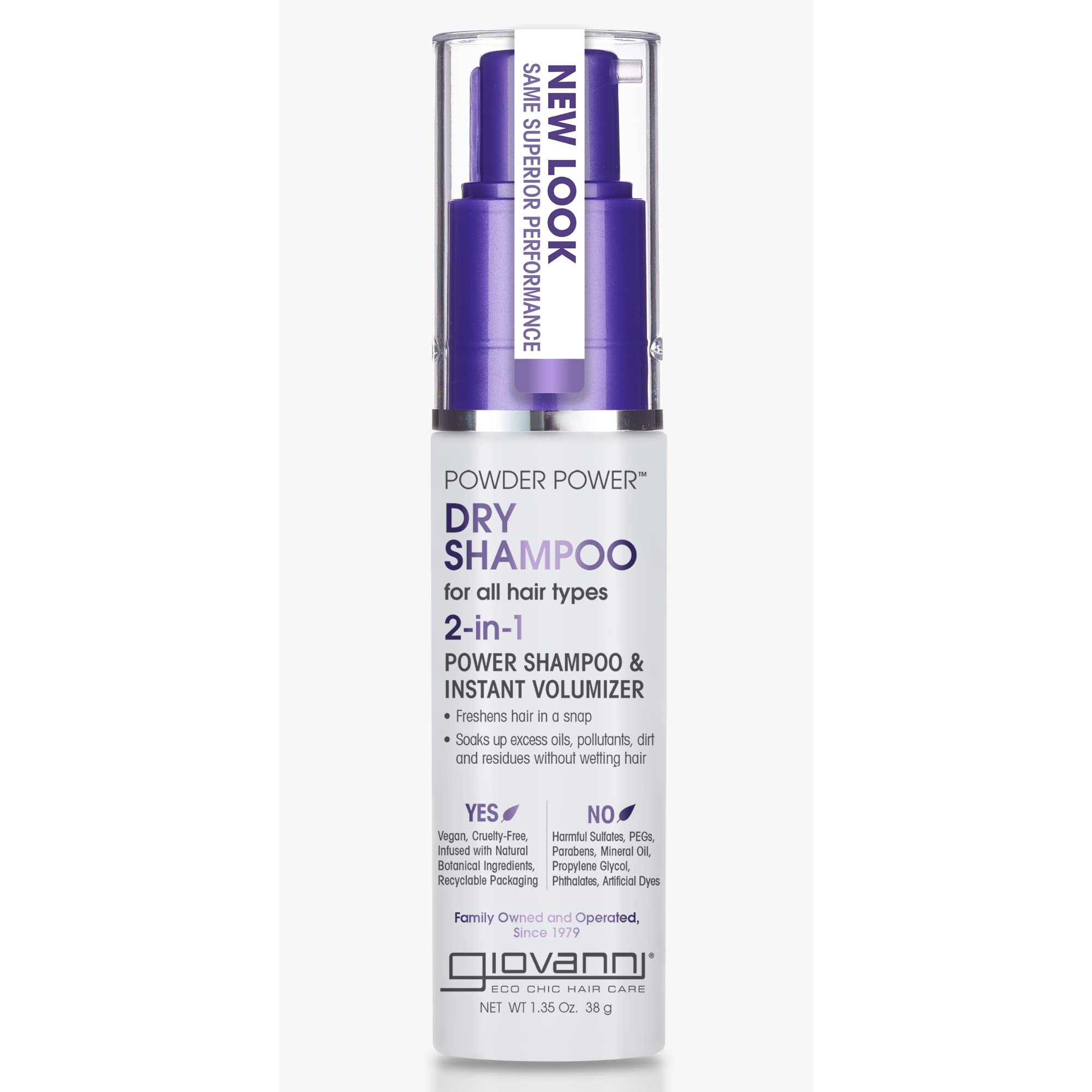 Giovanni Eco Chic Hair Care Powder Power Dry Shampoo oz (50 g) Giovanni Eco Chic Hair Care Powder Power Dry Shampoo oz (50 g)