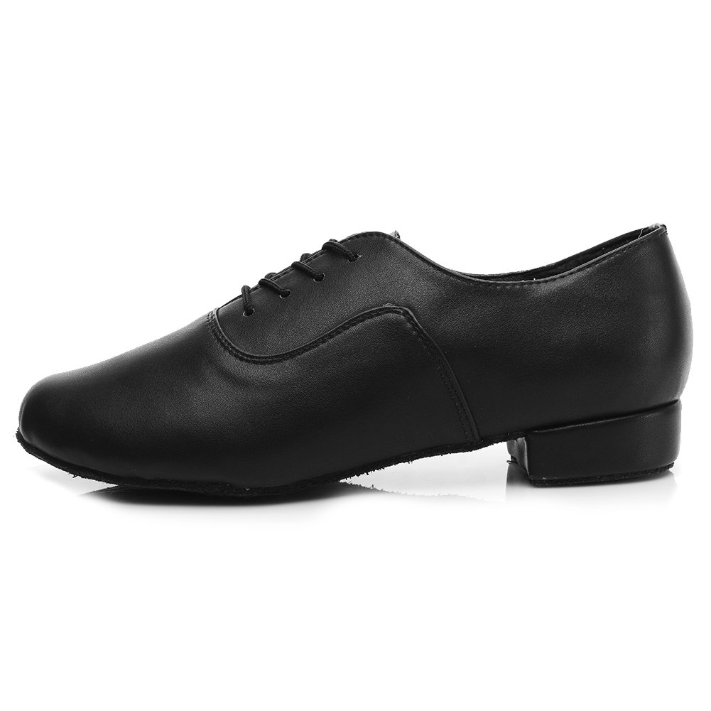 DKZSYIM Men's Latin Dance Shoes Professional Ballroom Tango Waltz