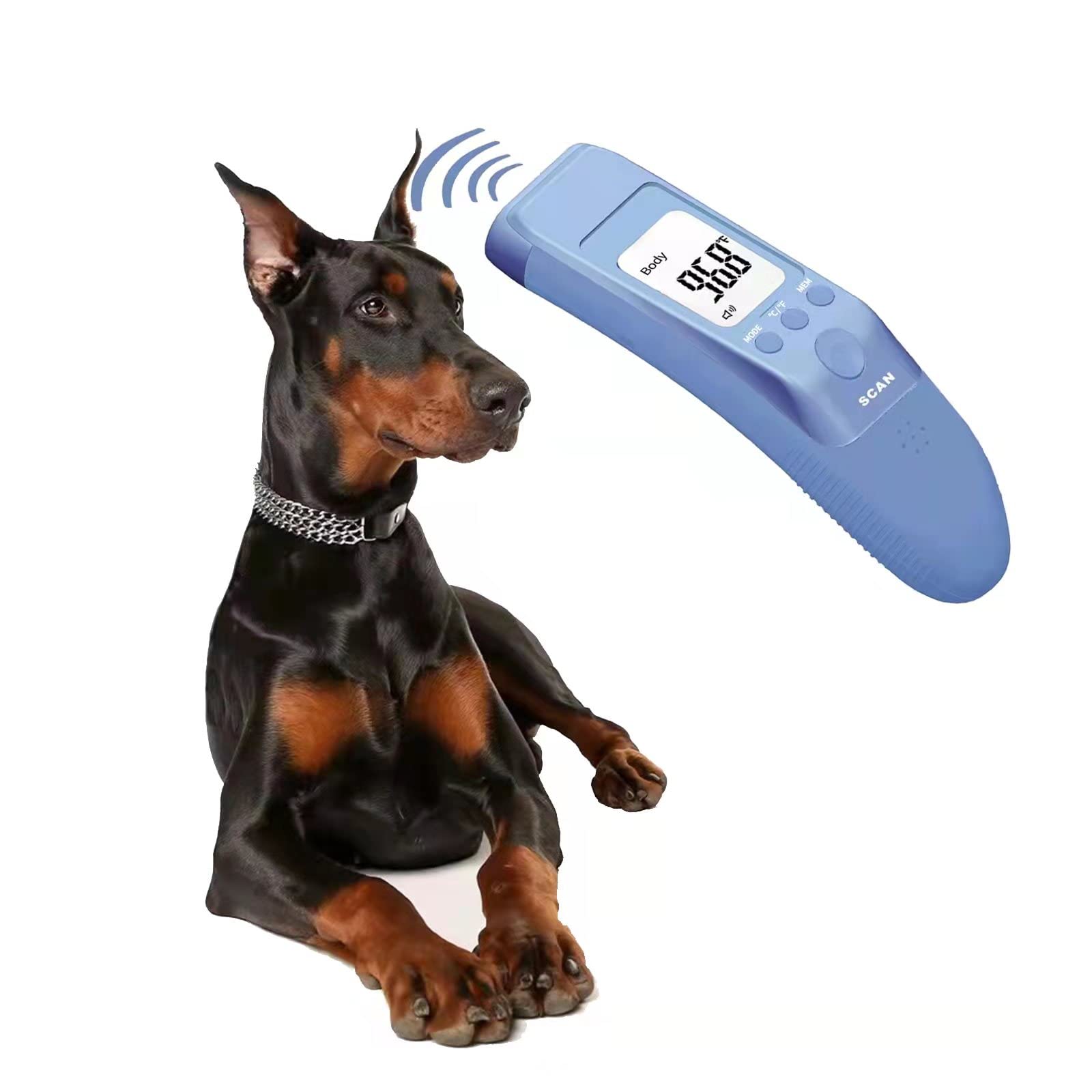 Pet Thermometer Non Contact, Ear Thermometer for Dogs or Other