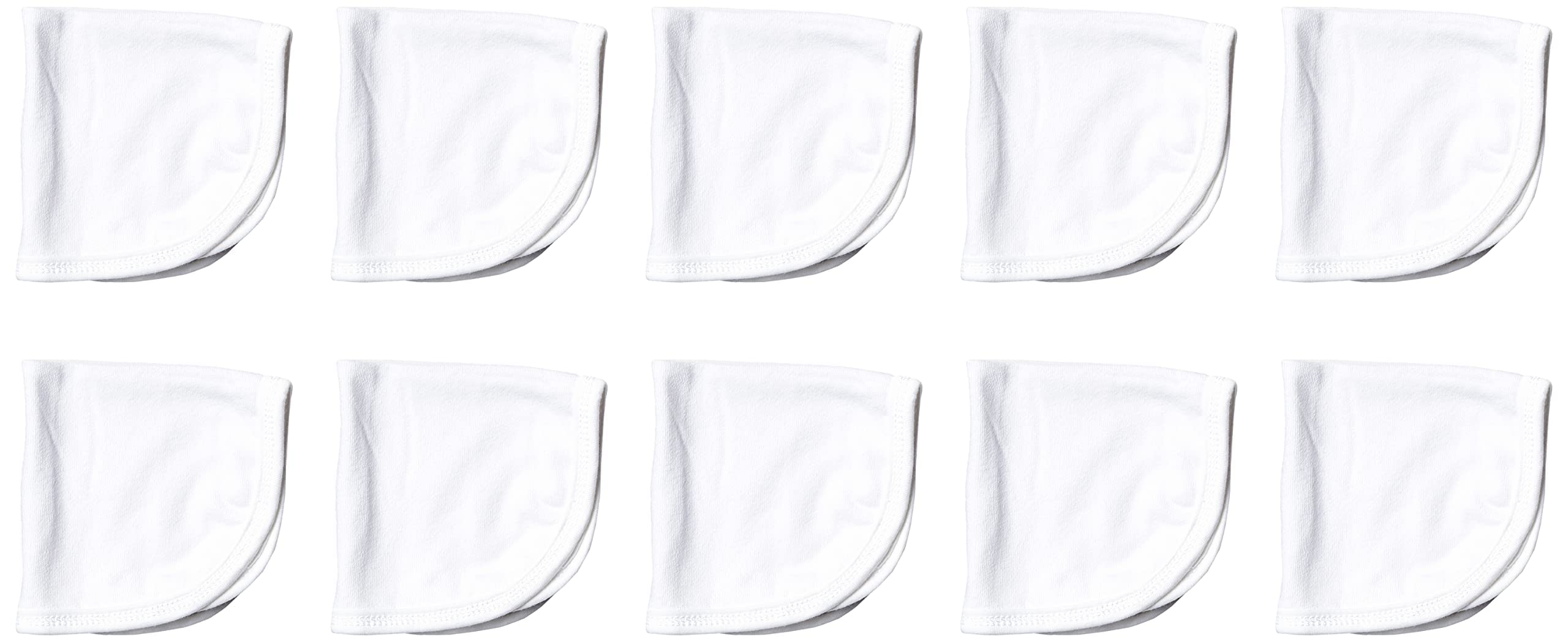 Bright White Wash Cloths, 6-Pack