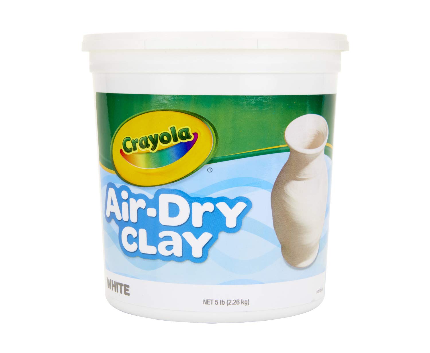 Das Junior Air Drying Modeling Clay 3.5 Oz White - Office Depot