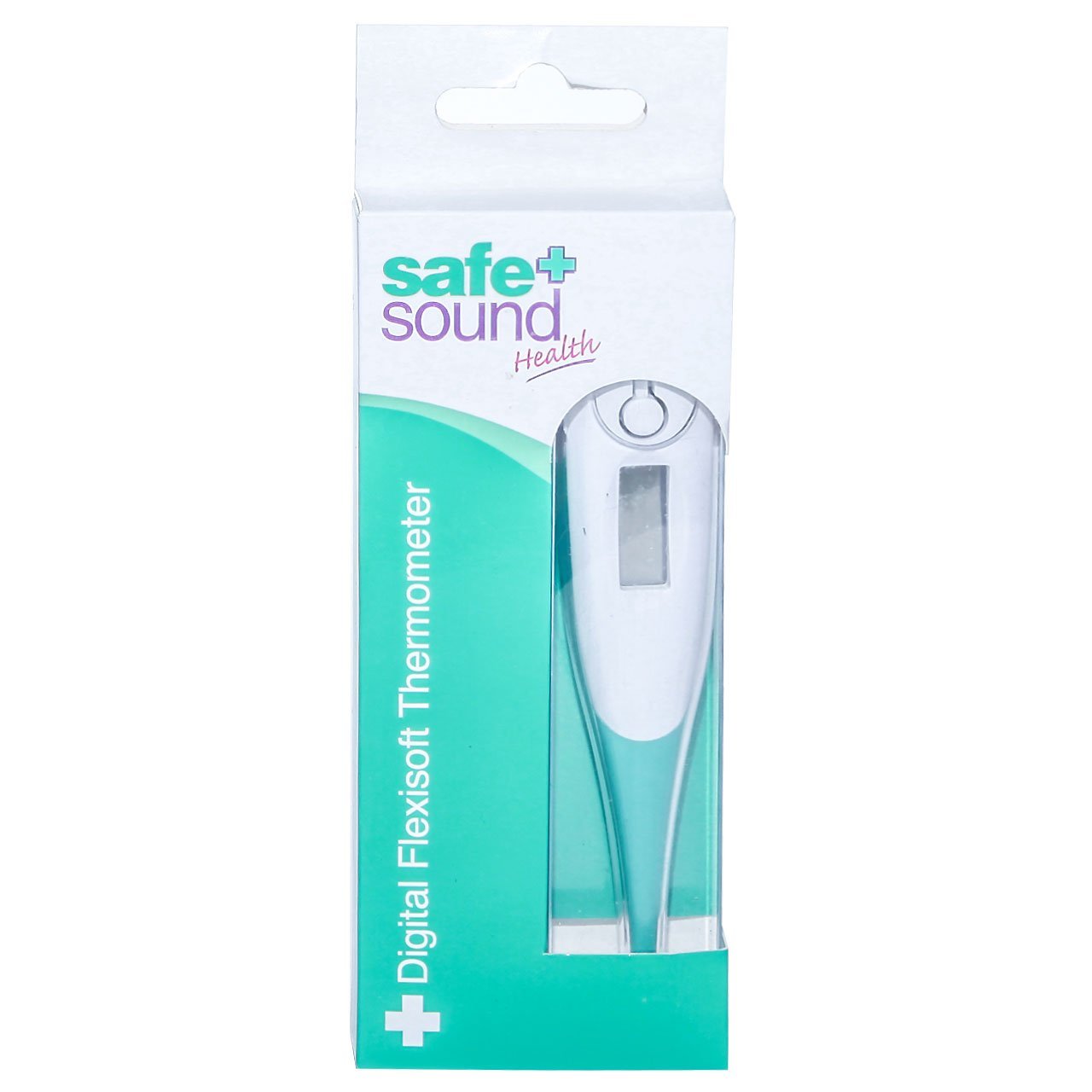Safe and Sound Flexible Tip Digital Thermometer for Adults Children and