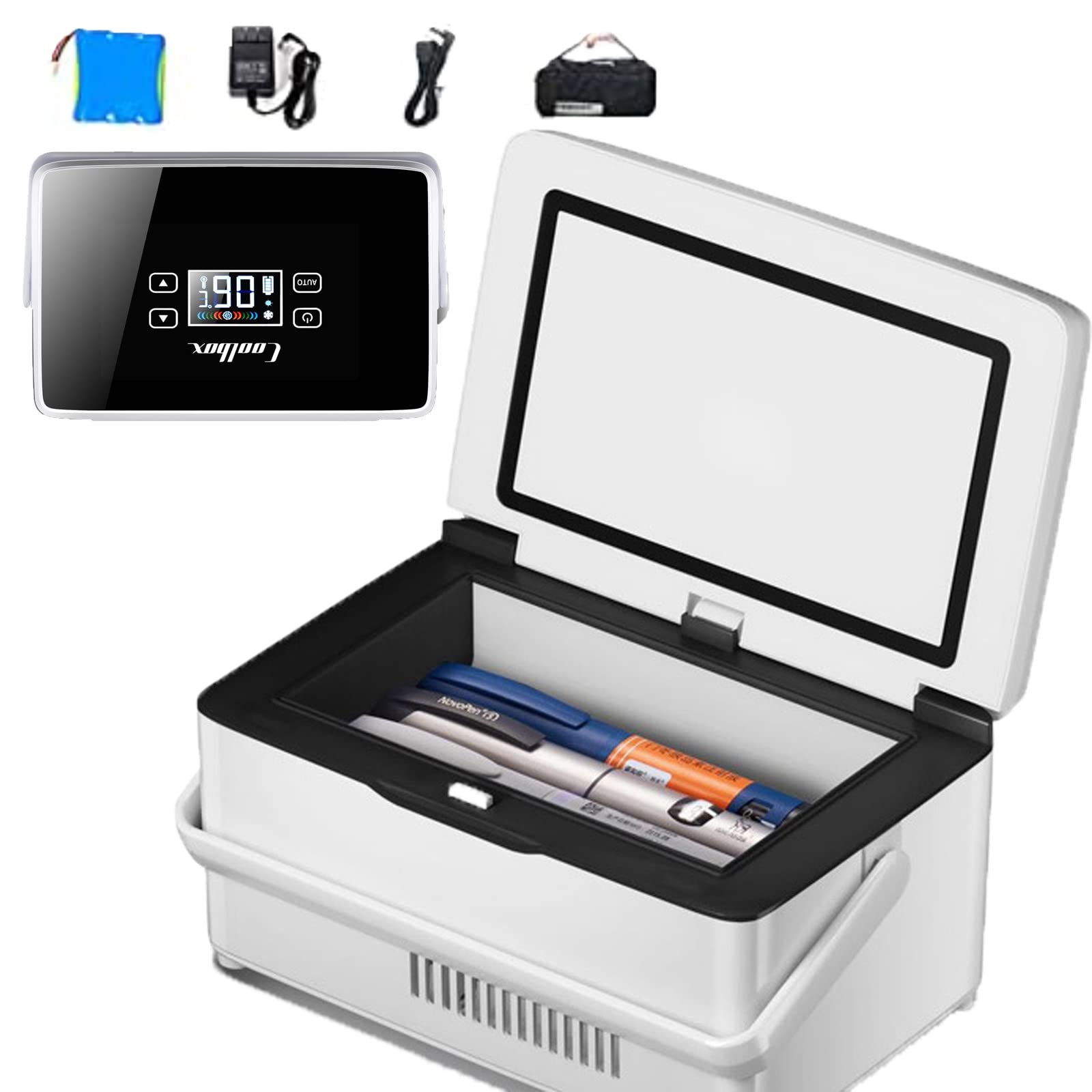 Portable Insulin Refrigerated Box 2 8 Diabetic Insulin Vial Carrying