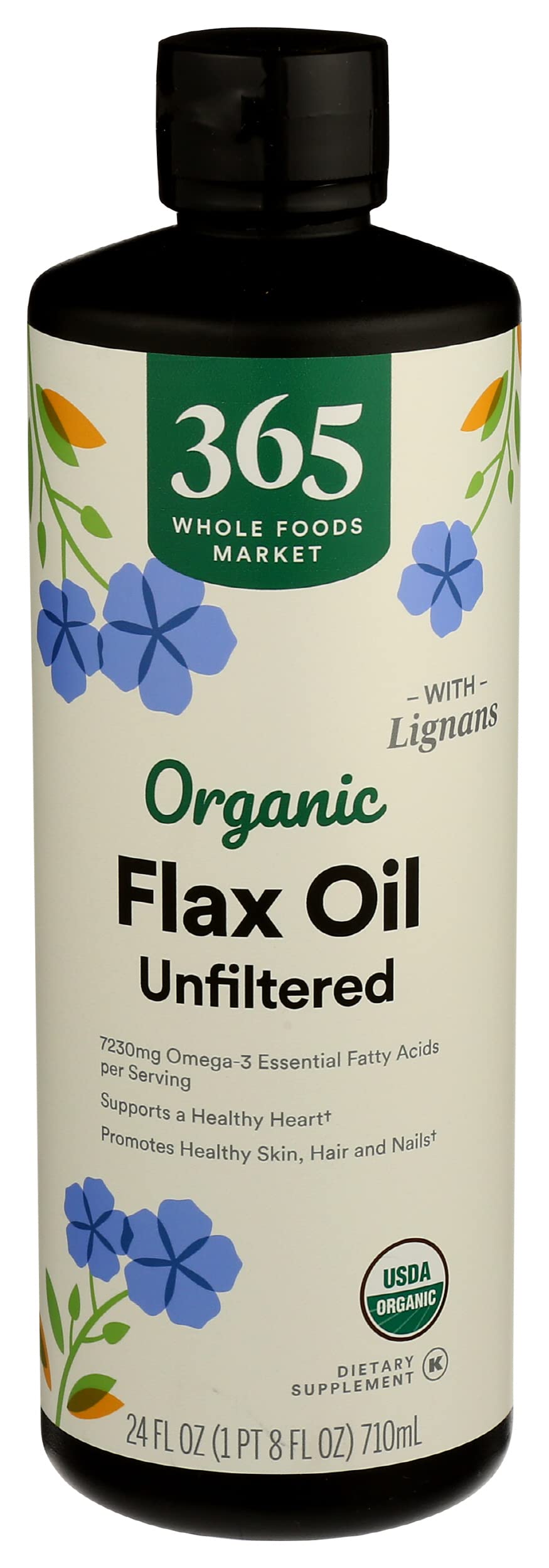 Organic High Lignan Flaxseed Oil, Flax Lignans