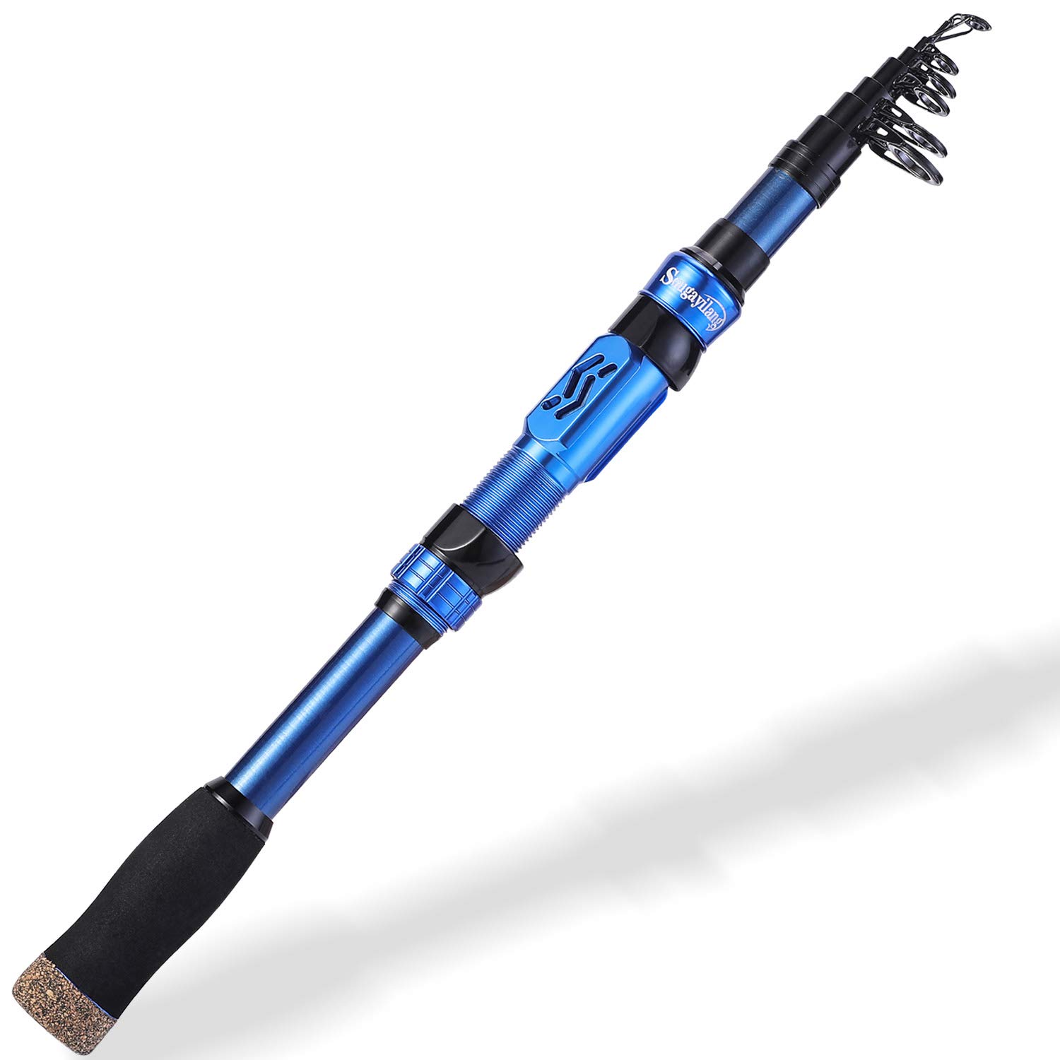 Sougayilang Fishing Rod Telescopic Fishing Rod Portable- 24 Ton