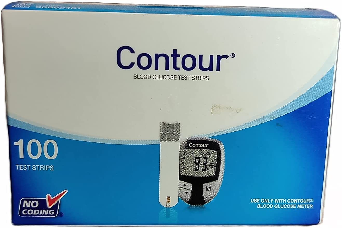 Bayer Blood Sugar Test Strips 100 Nos