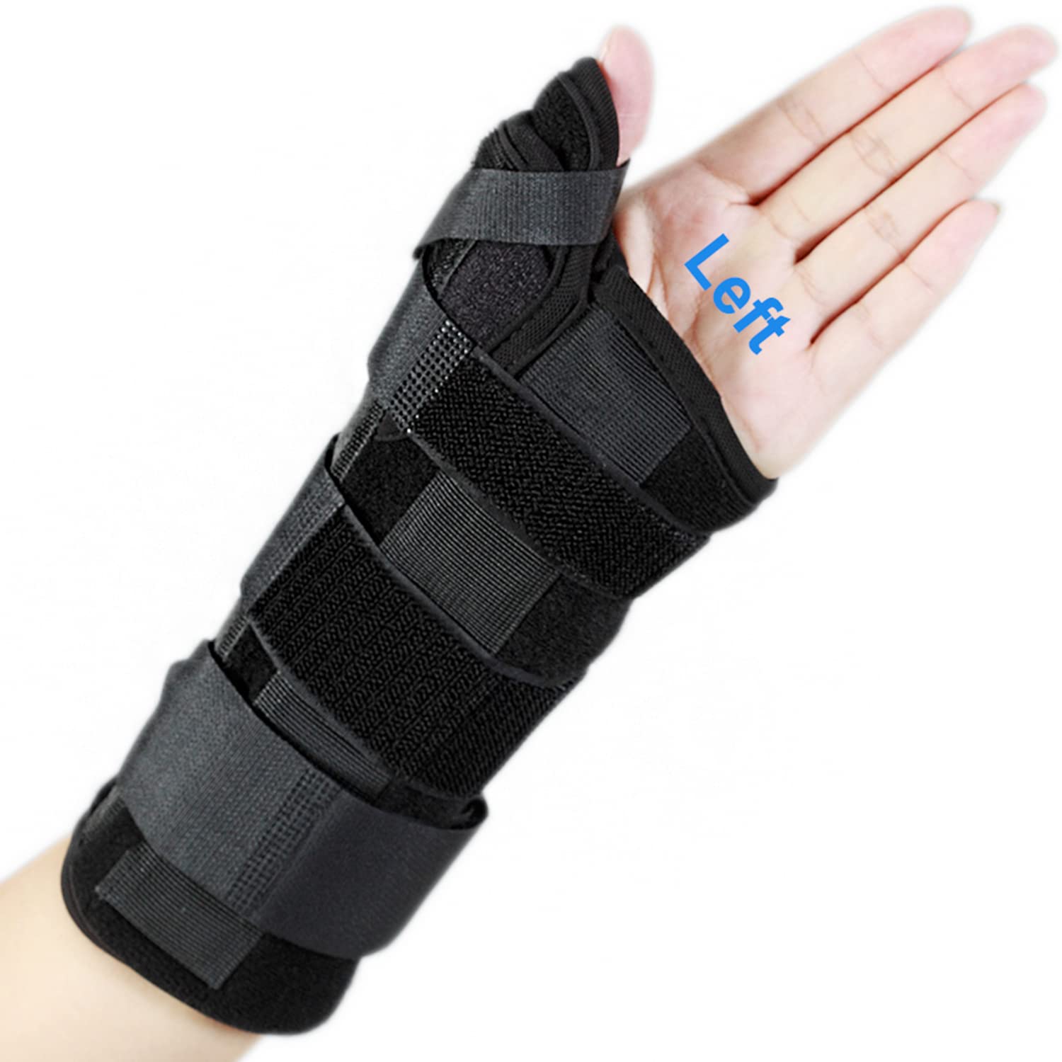 Wrist Brace with Thumb Spica Splint for De Quervain's