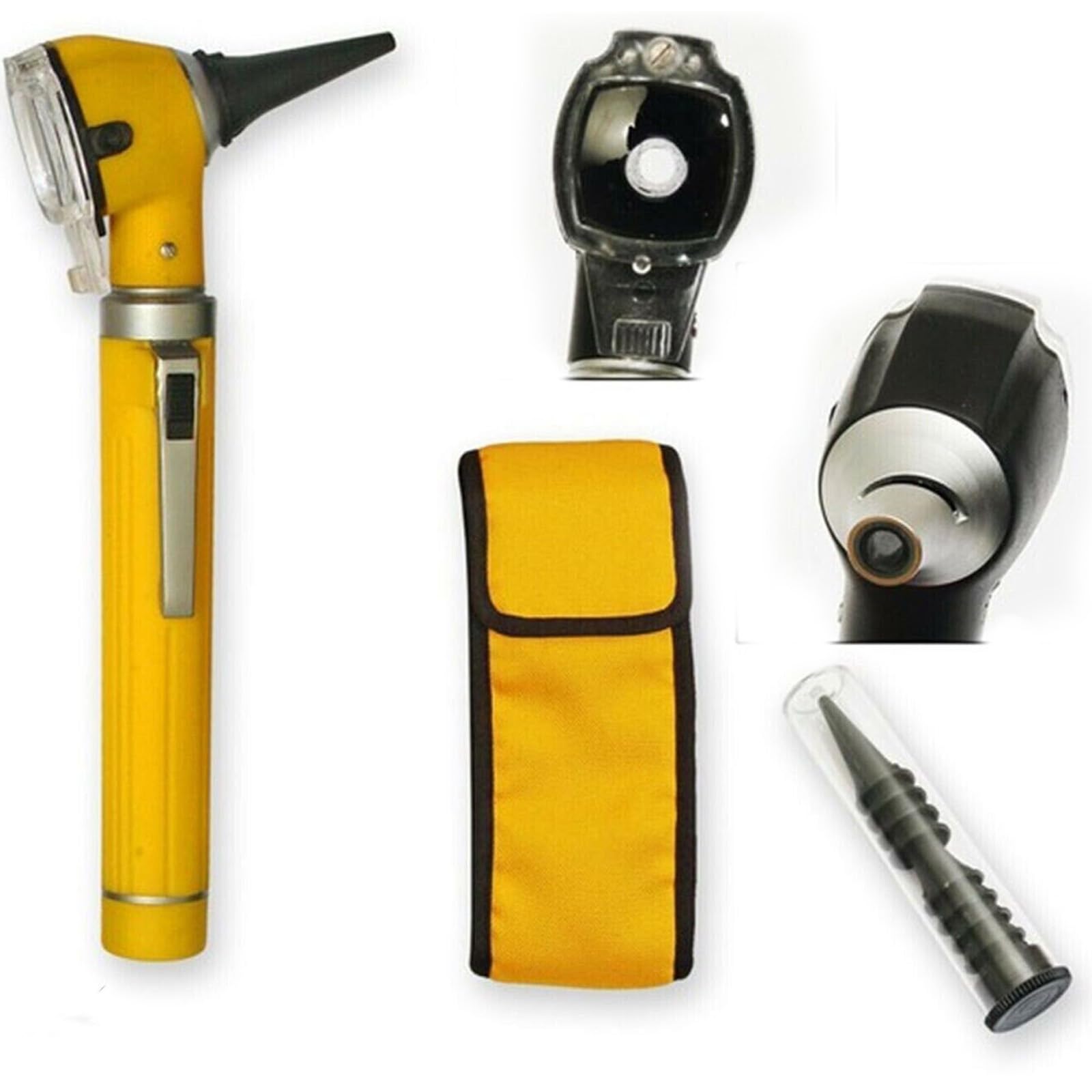 Mini Ear Otoscope With LED Light - 3X Magnification For Home Ear Examination