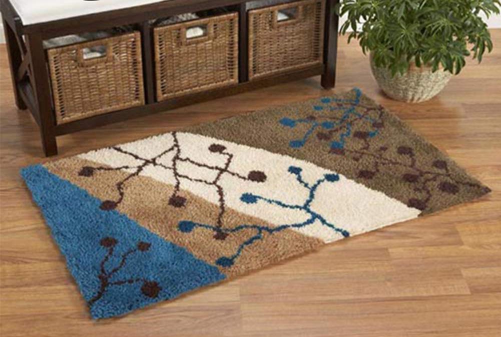 Latch Hook Kits for Adults Pre-Printed DIY Rug Crafts Arts Carpet