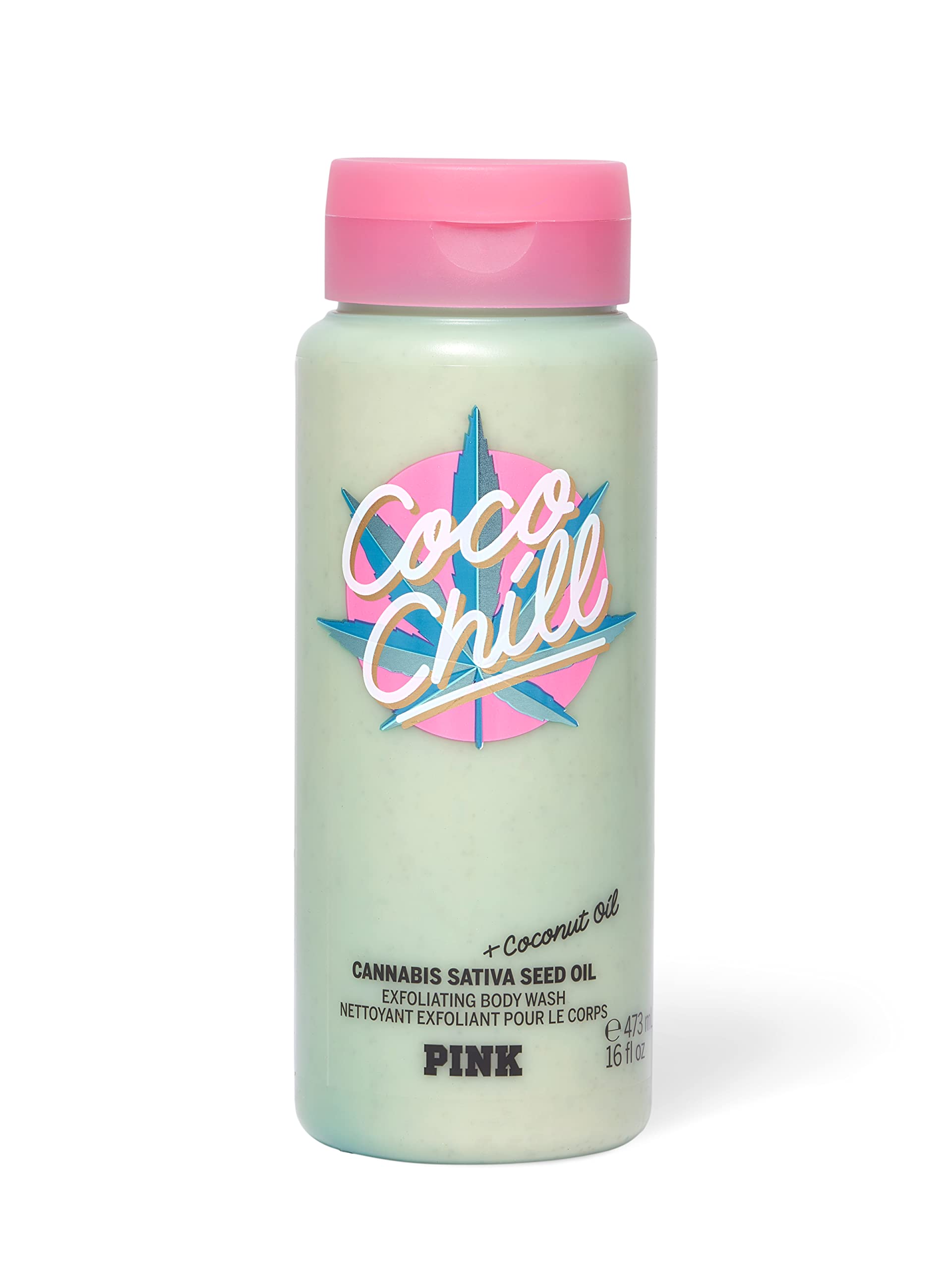Victoria's Secret Pink Coco Chill Exfoliating Body Wash with Coconut Oil