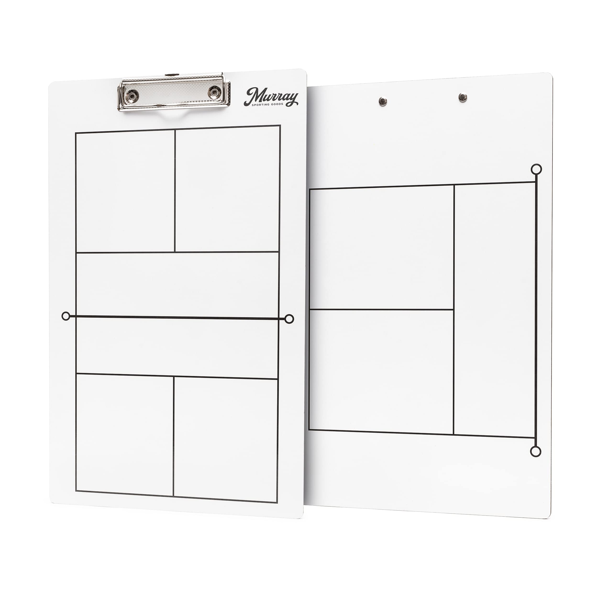 Murray Sporting Goods Pickleball Coaches Clipboard, Dry Erase Double-Sided  Pickleball Clipboard for Coaching