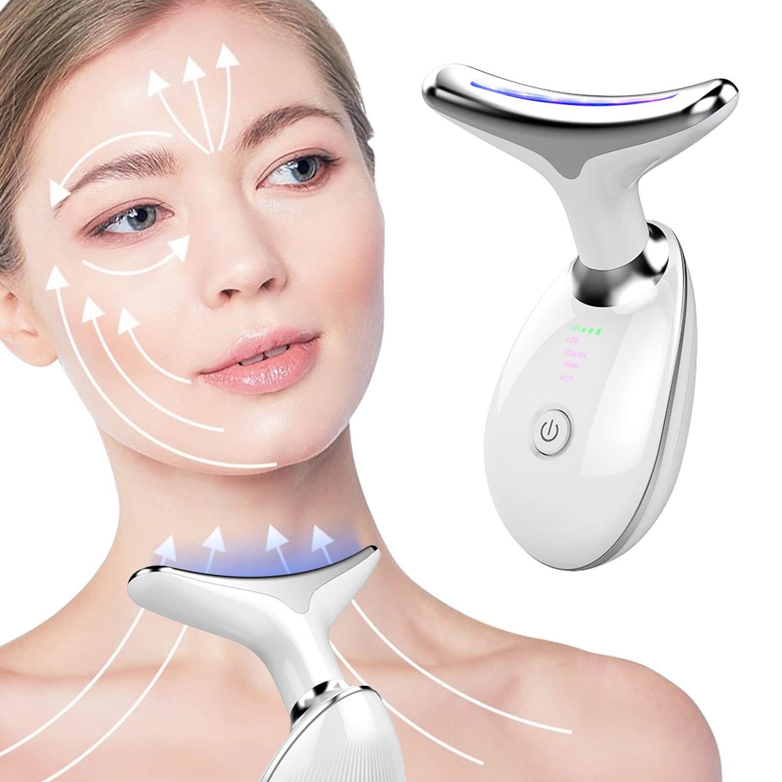 Firming Wrinkle Removal Device for Neck Face, Skin Rejuvenation Beauty  Device Double Chin Reducer, Face Massager Sculpting Device