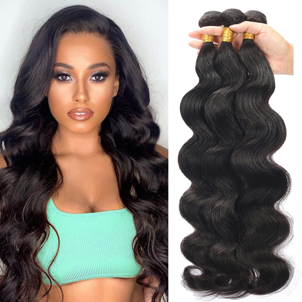 12 Inch Loose Wave Weave:100% Brazilian Hair Extension