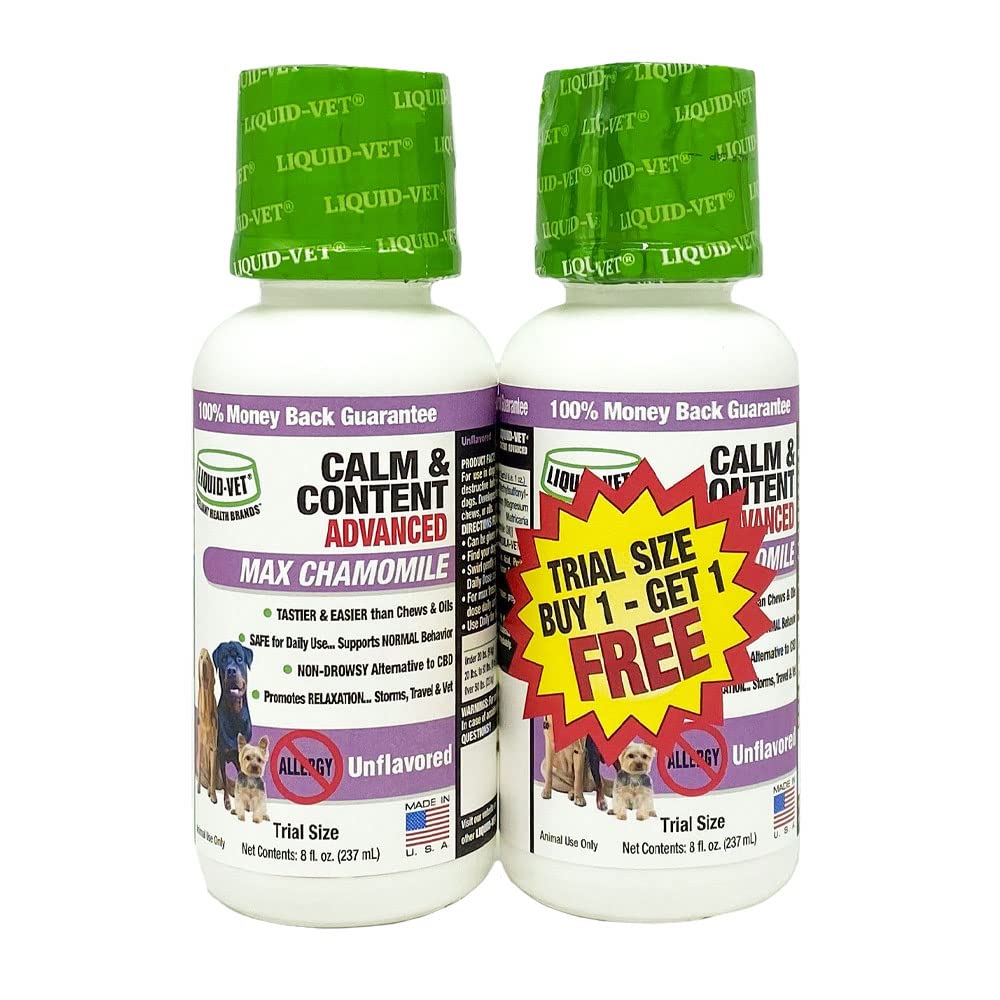 LiquidVet by Reliant Health Brands K9 Calm & Content Advanced Formula