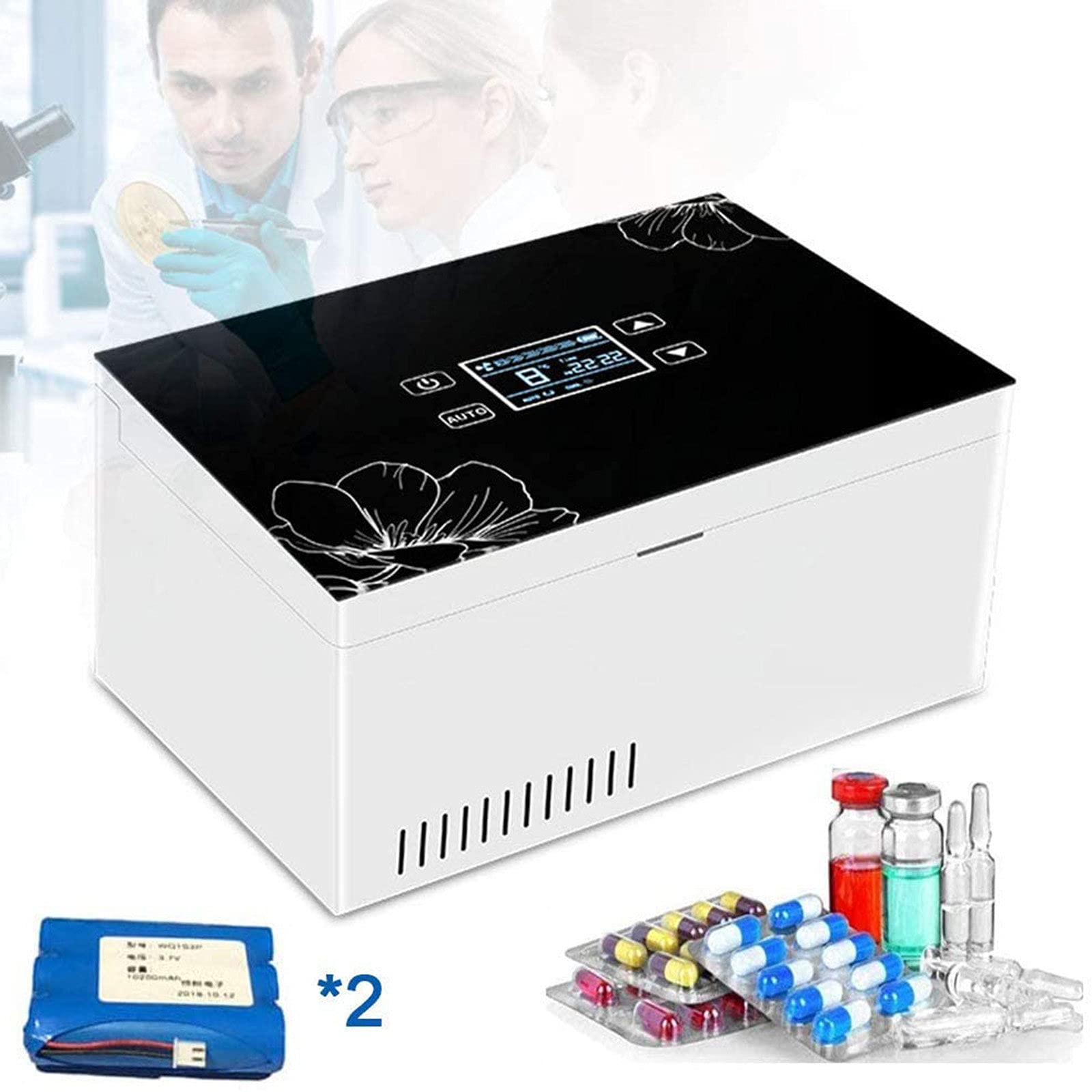 ZCMJSDS Insulin Cooler Refrigerated Box Insulin Interferon Growth Hormone Drugs are
