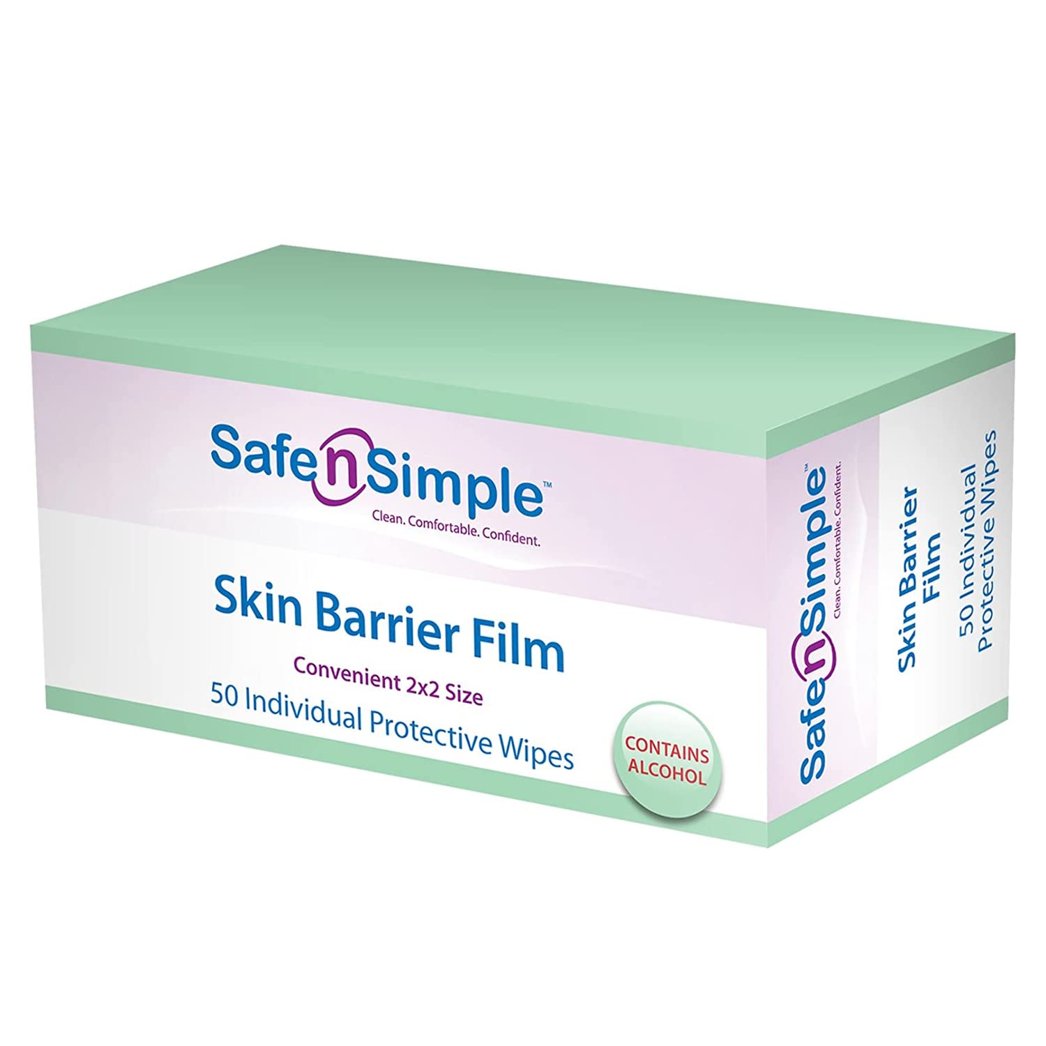 Safe N Simple Adhesive Remover Wipes, Pack-50