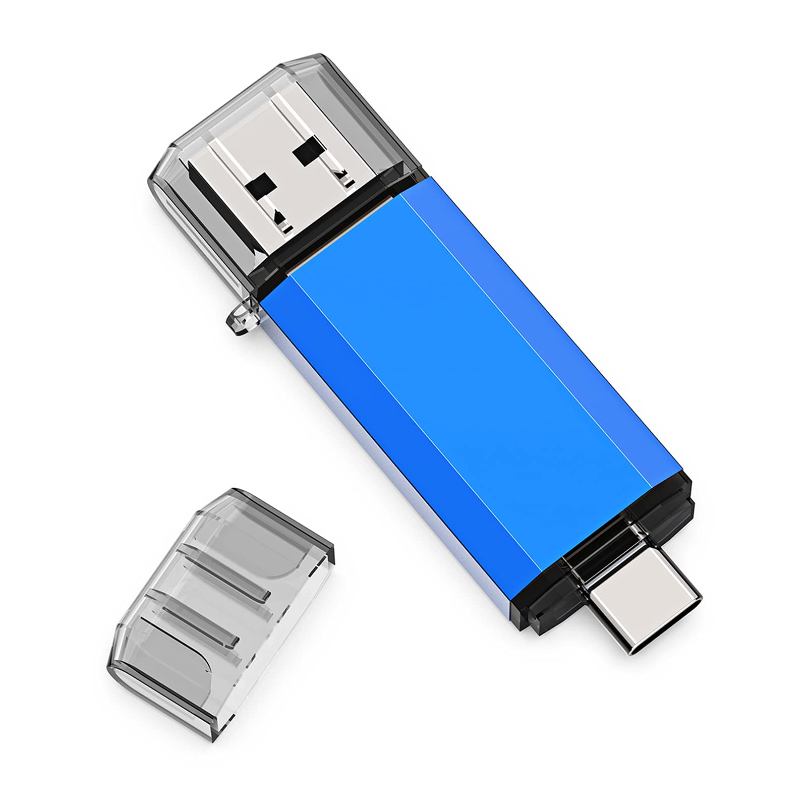 Clé USB 64 Go 2 en 1 USB C Flash Drive 64 Go OTG Type C USB 2.0