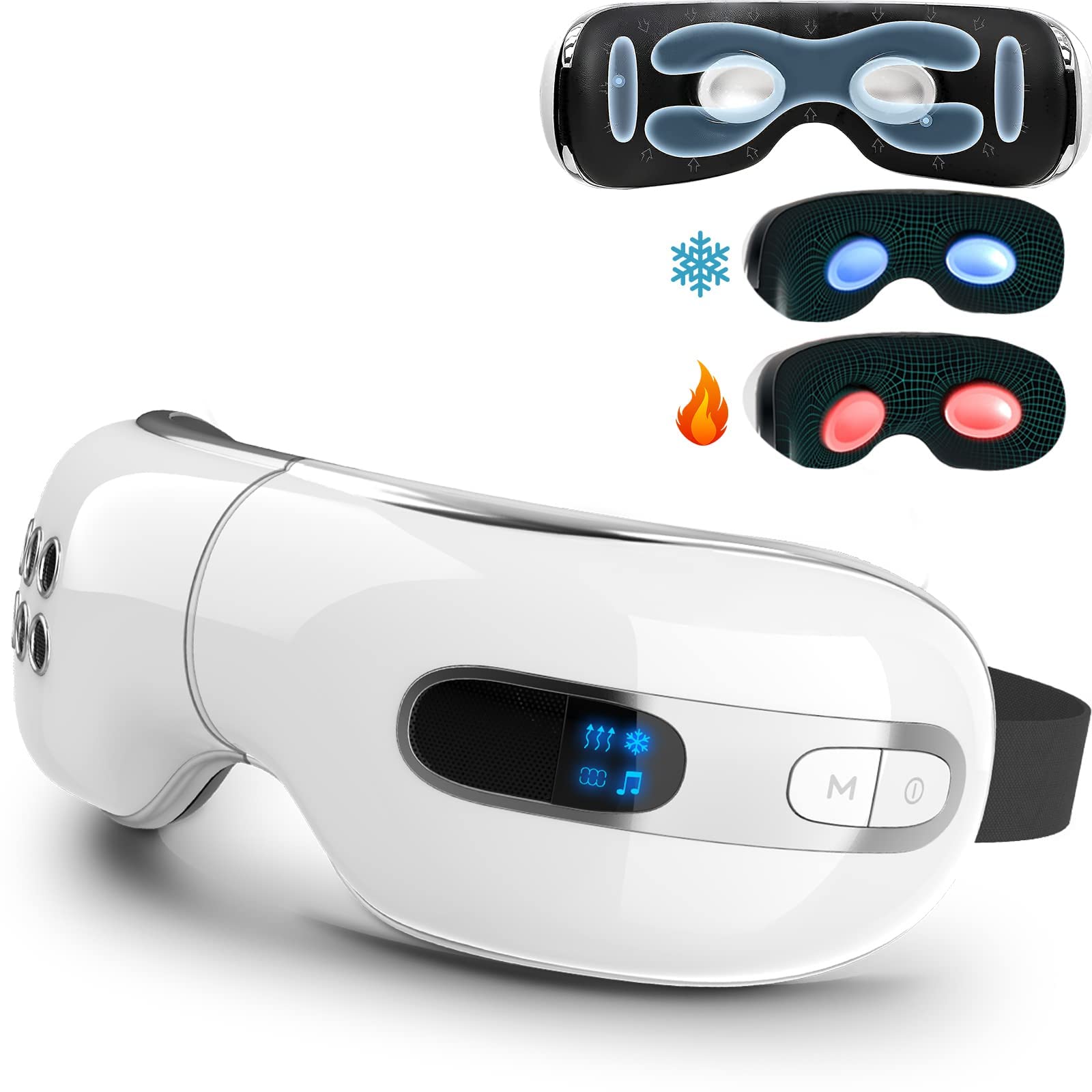 Heated Eye Massager | Rechargeable Eye Massager | Zarifa