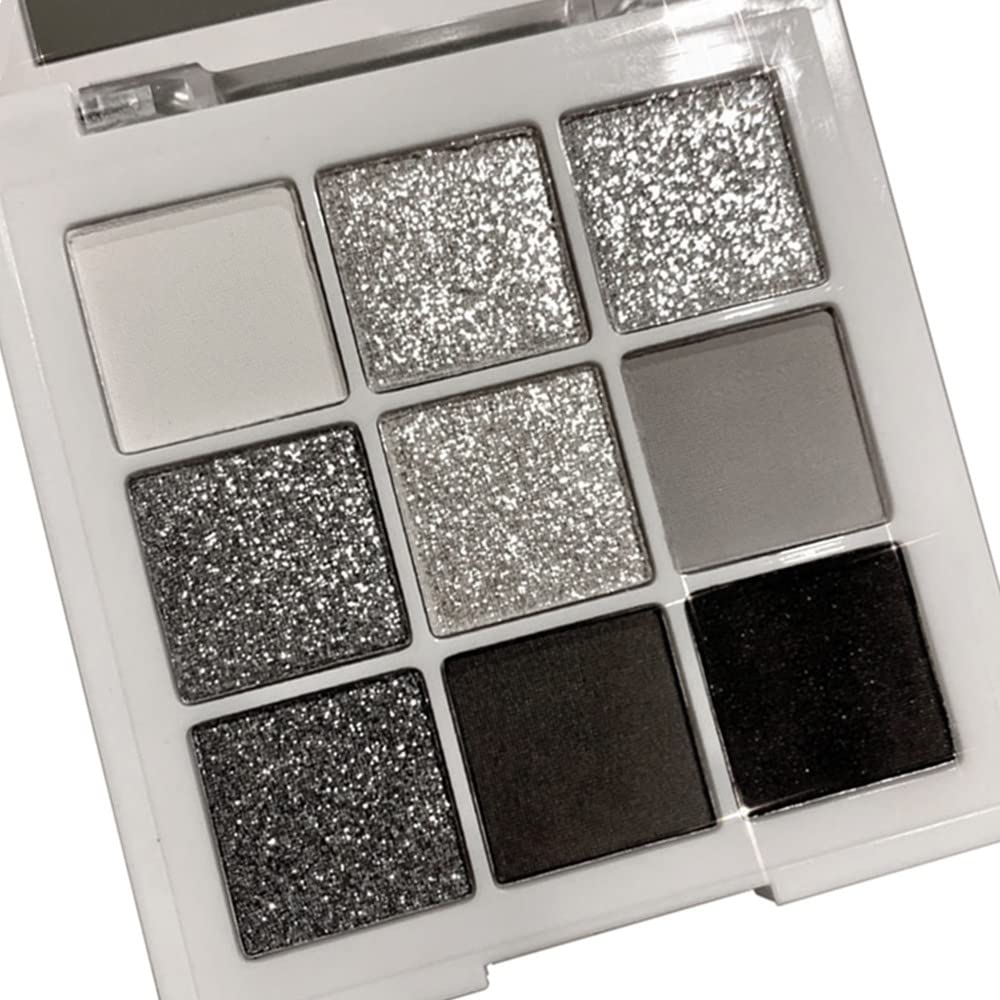 Go Ho 8 Colors Water Activated Eyeliner Palette,Highly Pigmented