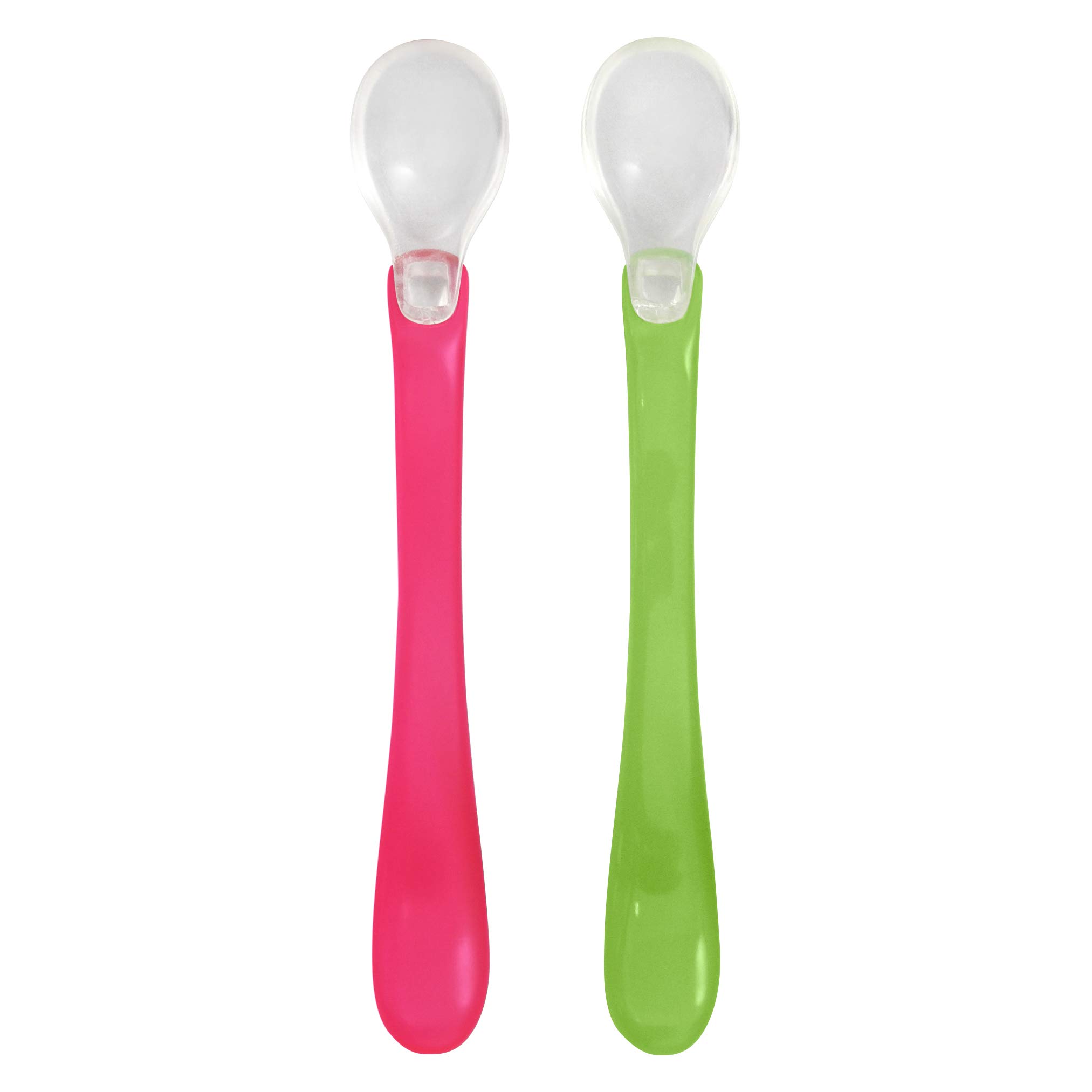 Feeding Spoons, 6-12 Months, Aqua, 2 Pack