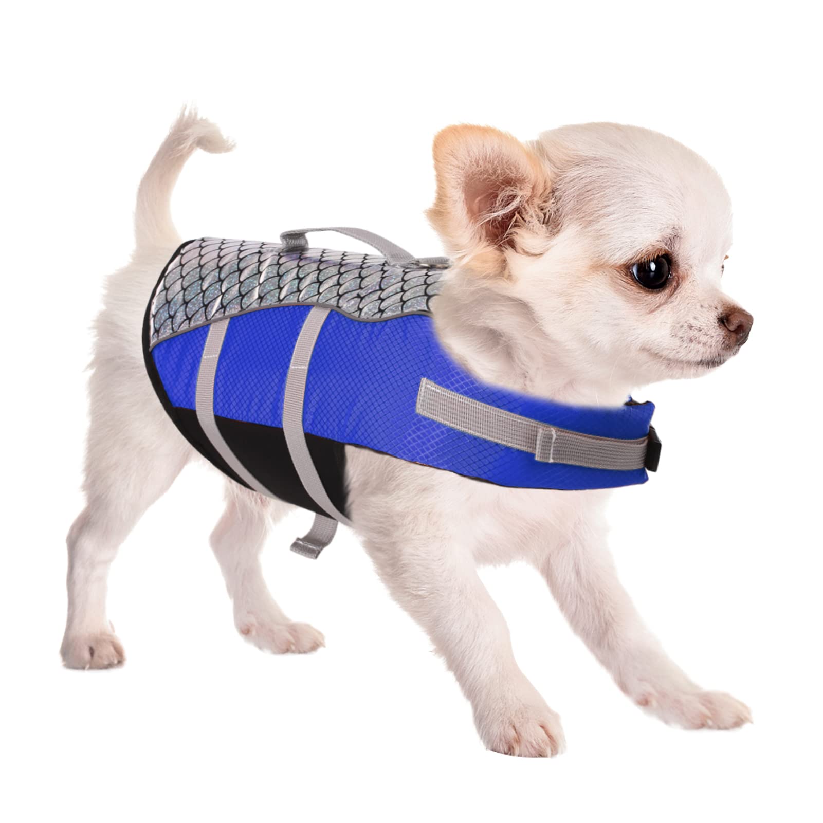 Queenmore Dog Life Jacket High Floatation Pet Life Vest