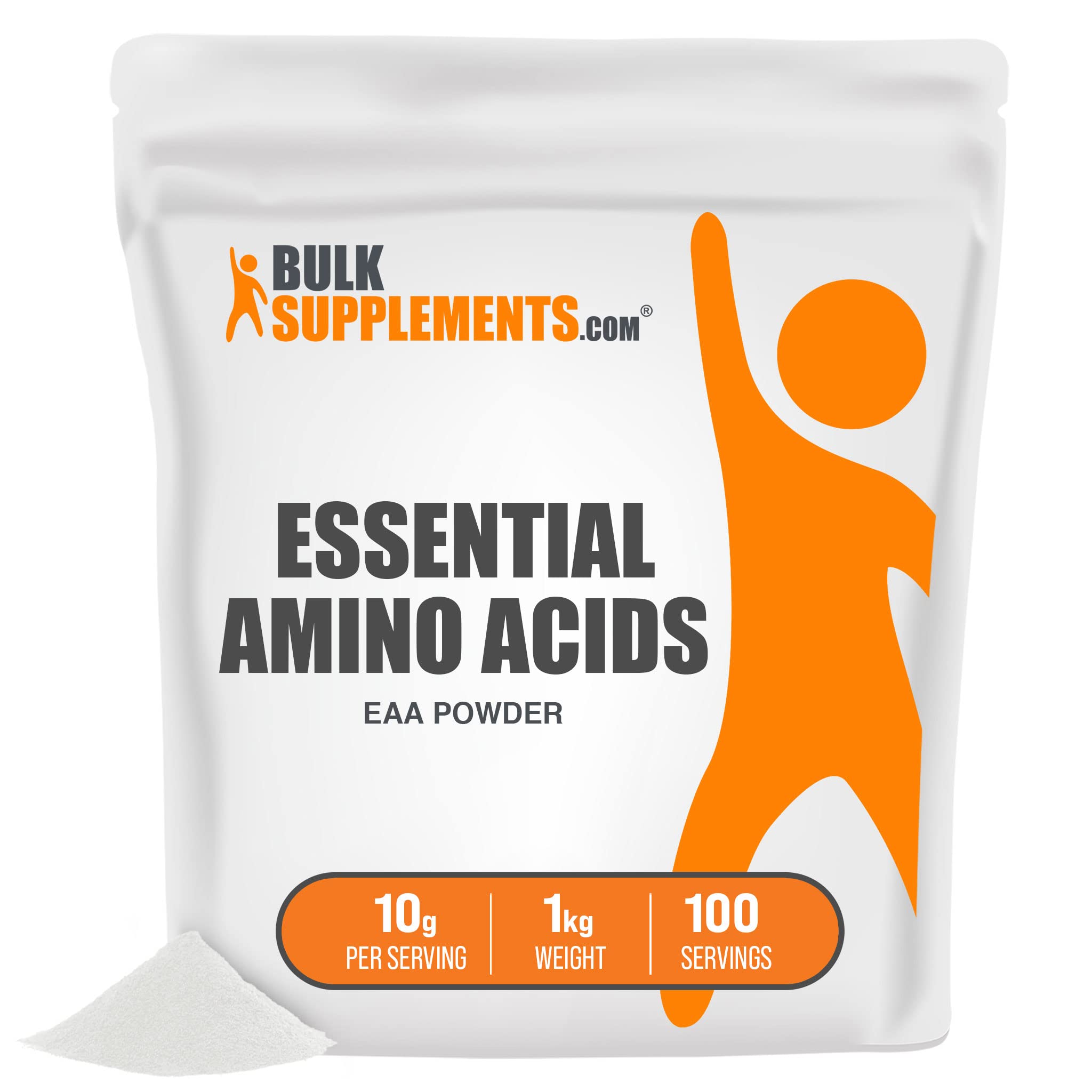 BulkSupplements.com Essential Amino Acids Powder (EAA) - EAAs Amino Acids  Powder - Amino Acids Supplement - Amino Acid Nutritional Supplements - BCAA  Powder - BCAA Supplements (1 Kilogram - 2.2 lbs) 2.2 Pound (Pack of 1)