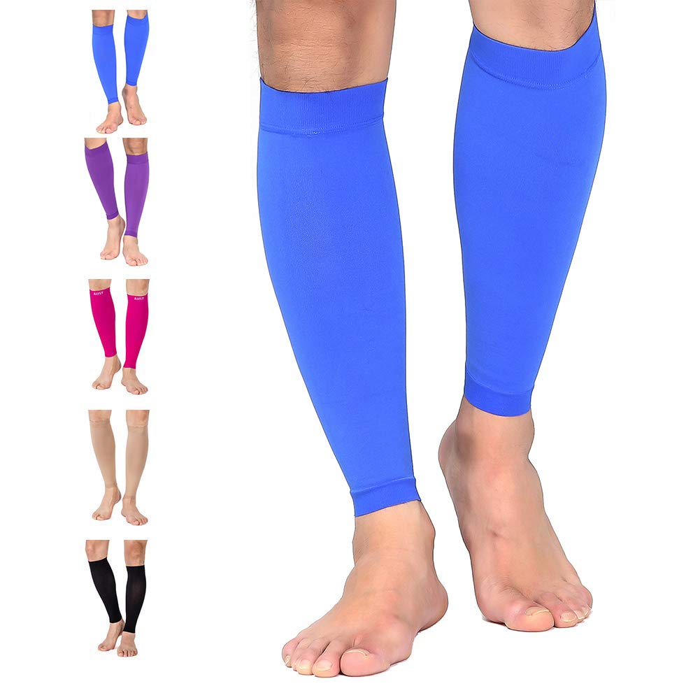 1Pair Calf Compression Sleeves Leg Compression Socks for Pain  Relief,Swelling,Edema,Maternity,Varicose Veins,Shin Splint,Nursing