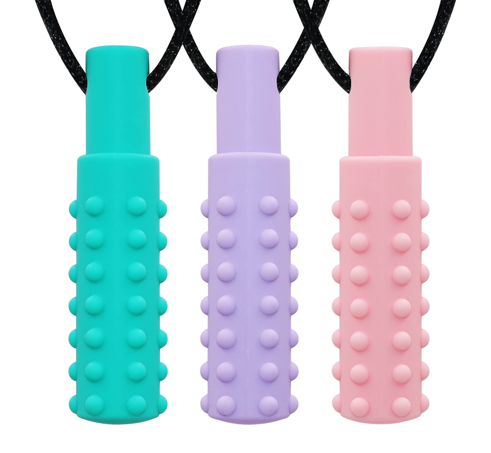 Chew Necklaces For Sensory Kids 3 Pack