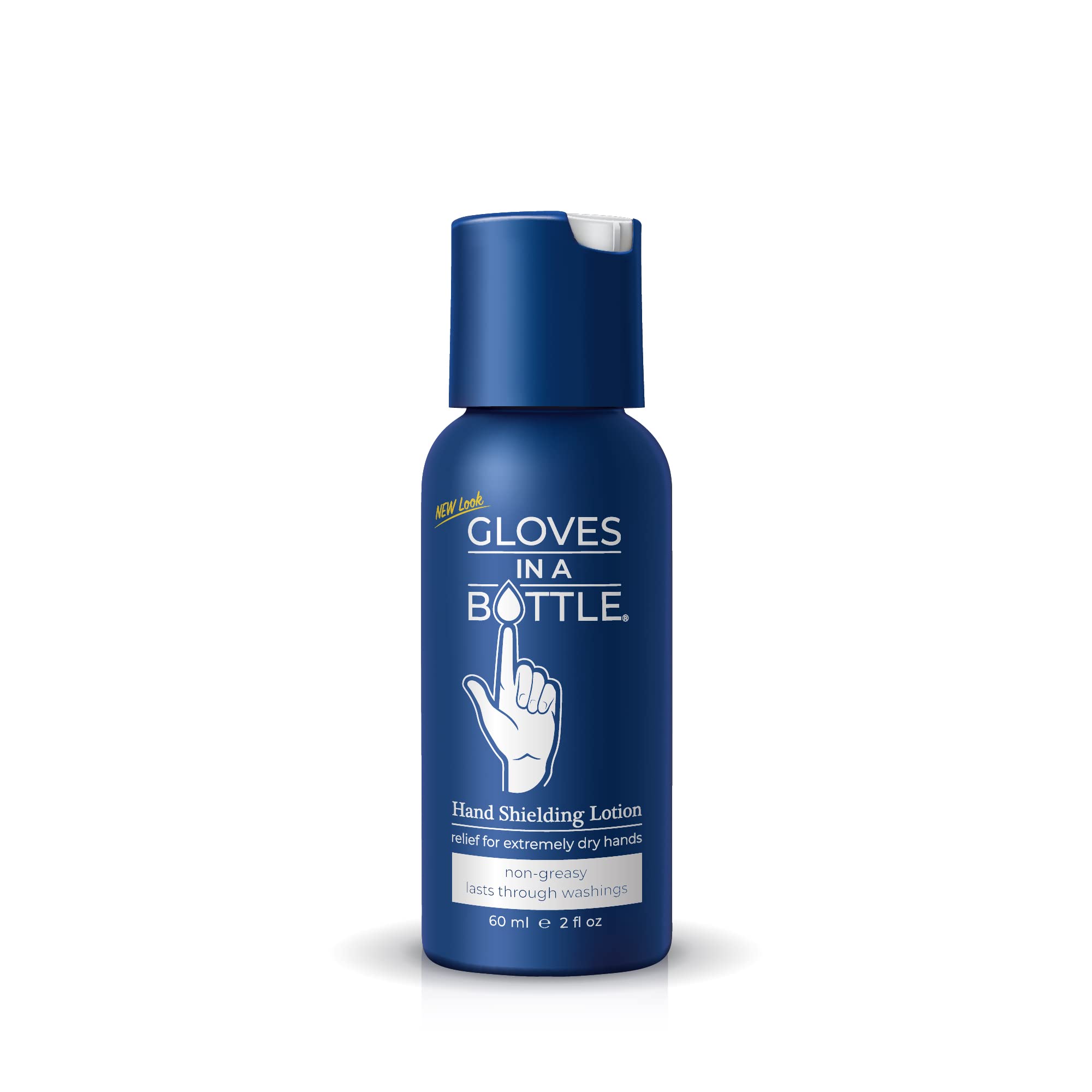 Gloves in A Bottle Shielding Lotion for Dry Itchy Skin 2 Ounce, Pack of 3