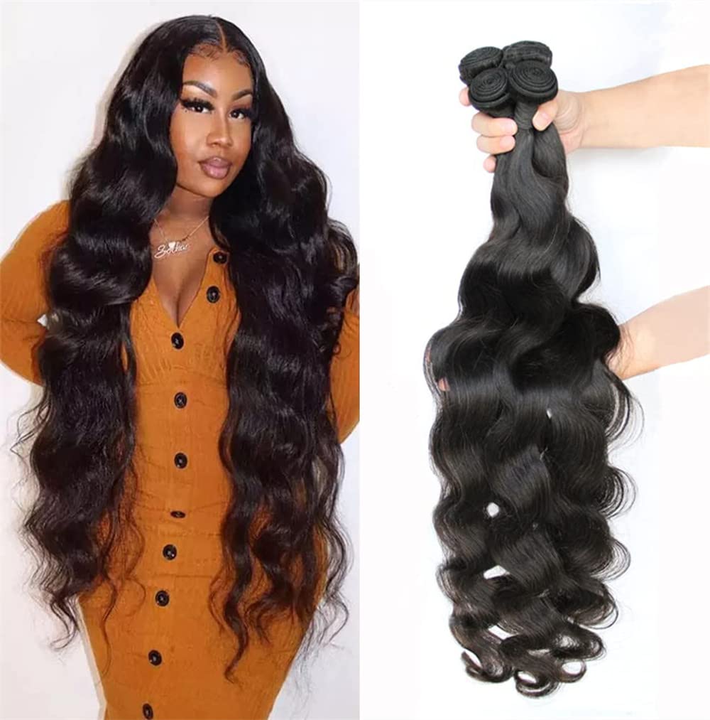 Virgin Remy Sew In Weave Hair Extensions Body Wave- Brazilian- Malaysian-  Indian- Peruvian - Wealthy Hair
