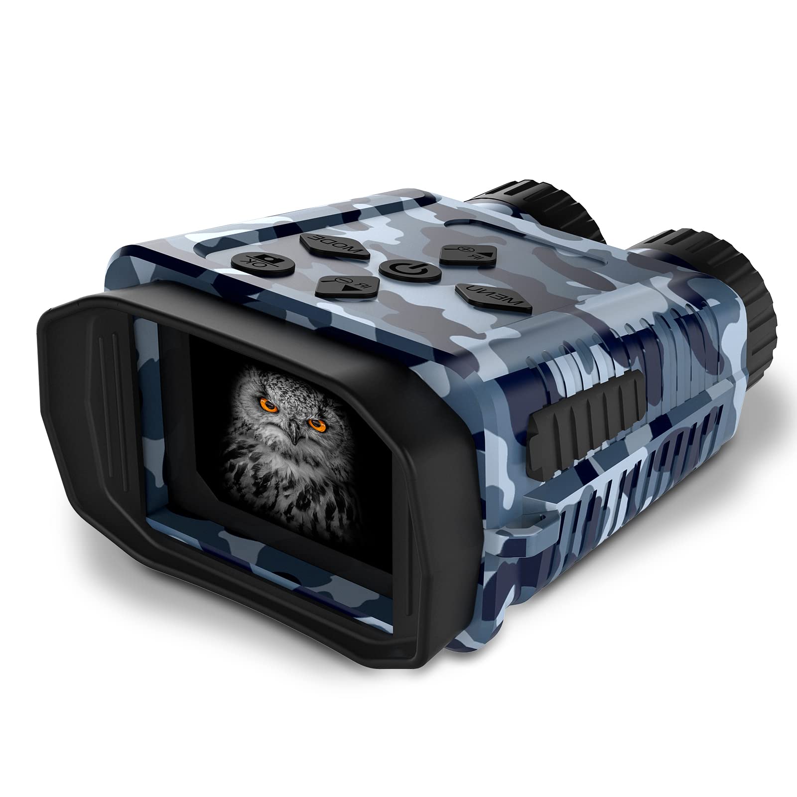 Hojocojo Mini Night Vision Goggles - Exclusive - Rechargeable Infrared ...