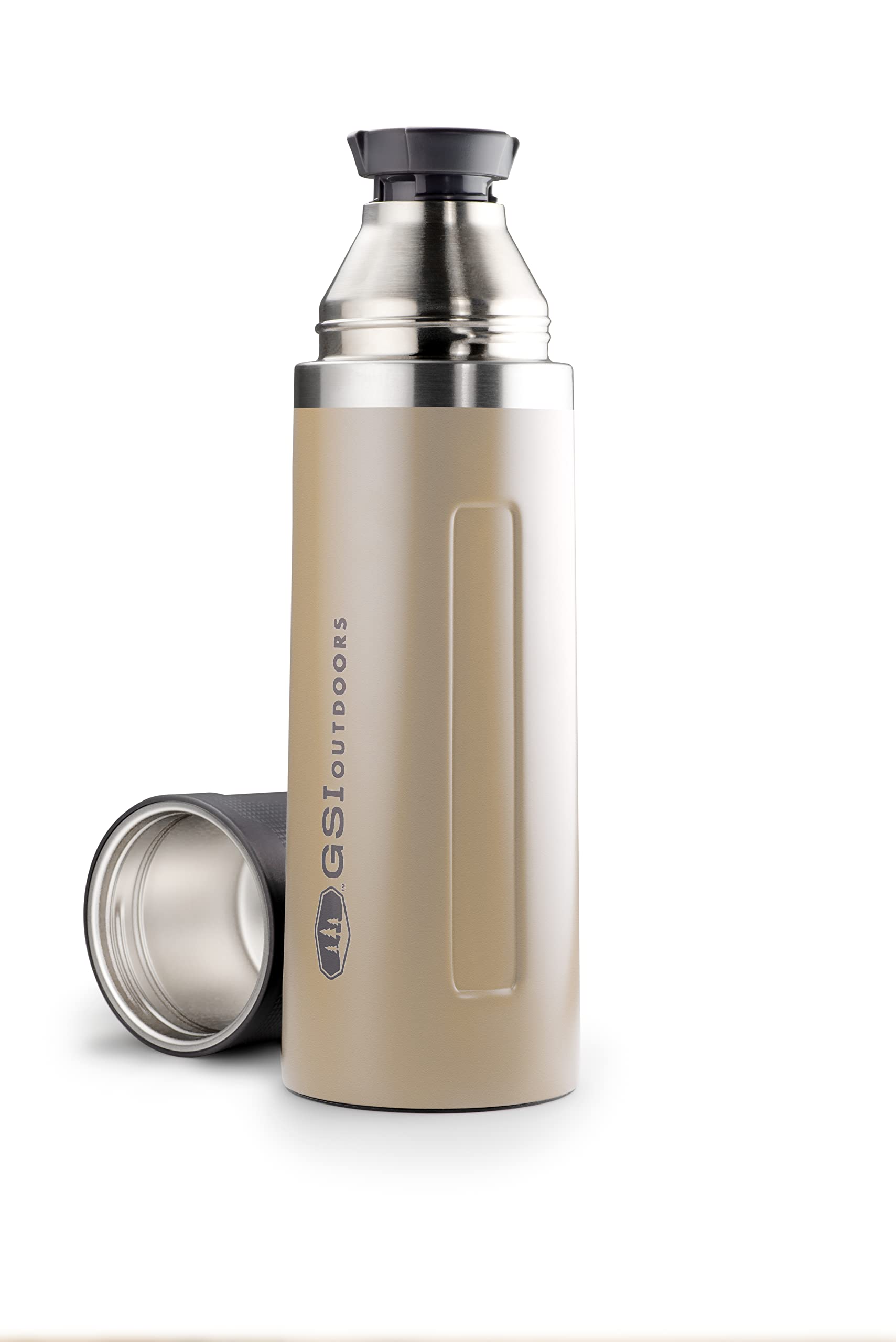 GSI Outdoors Glacier Vacuum 1L Bottle Thermos for Travel, Coffee & Tea