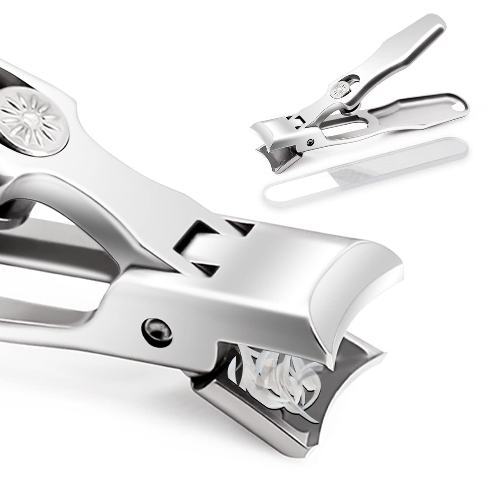 Nail Clipper High Grade Stainless Steel Toenail Clippers with