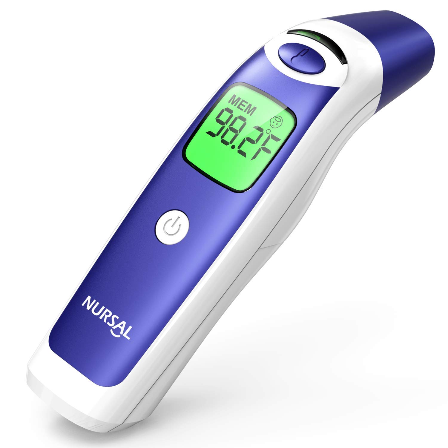 Digital Forehead Ear Thermometer for Adults and Baby, NURSAL Touchless