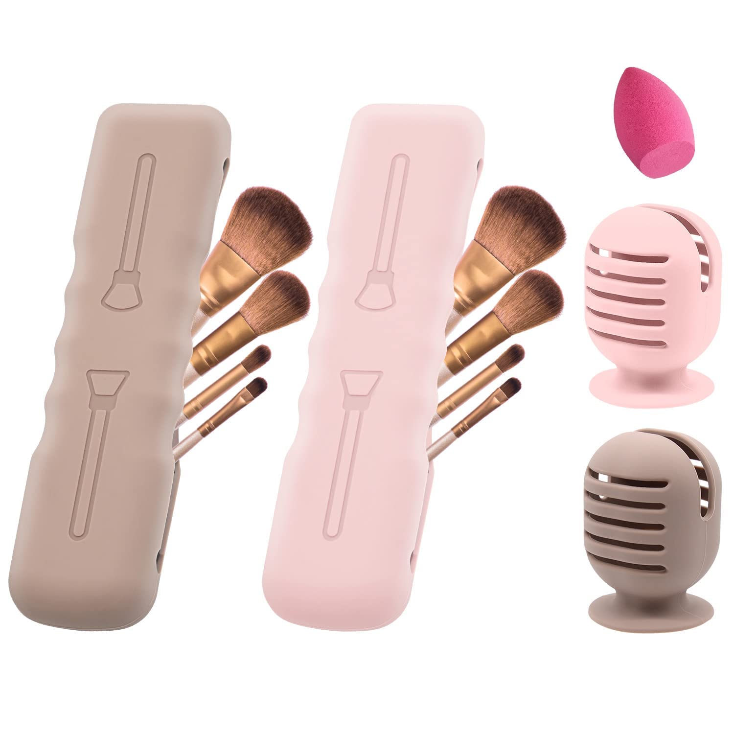 MAGNETIC BEAUTY COLLECTION BRUSH SET