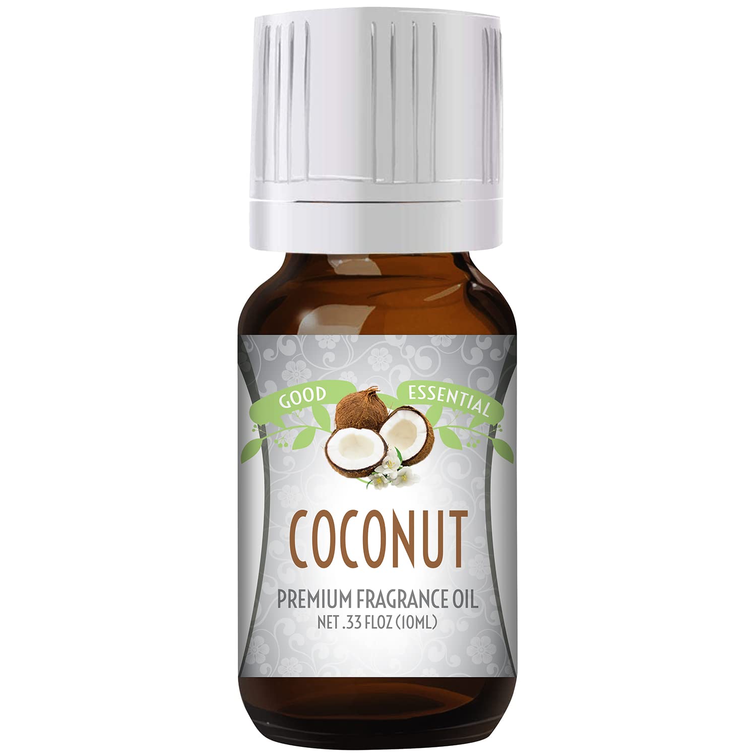 Good Essential 10ml Oils - Coconut Fragrance Oil - 0.33 Fluid Ounces Coconut  0.33 Fl Oz (Pack of 1)