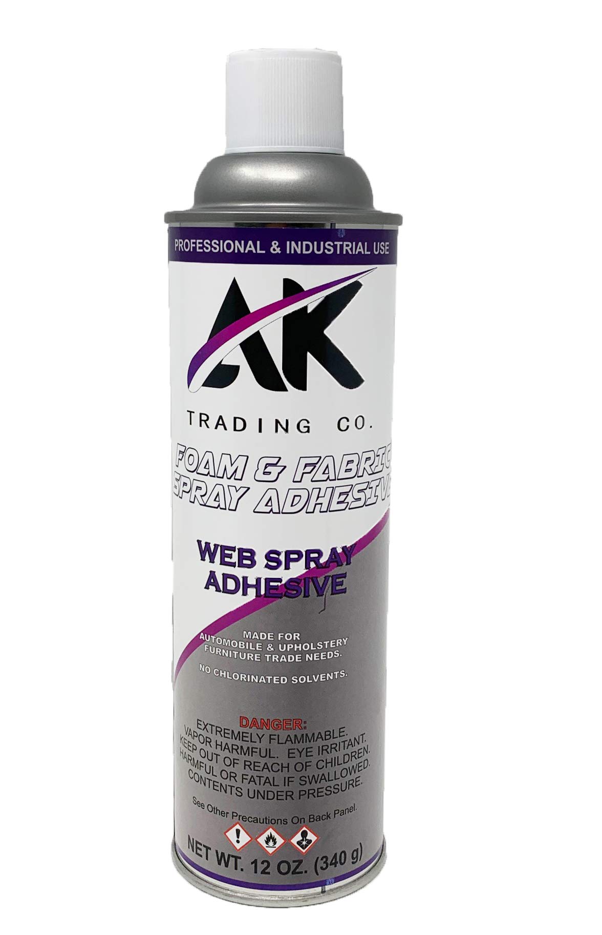 AK Trading Professional Quality General Multipurpose Spray Adhesive,  12-Ounce for Acoustic Panels & Craft Upholstery