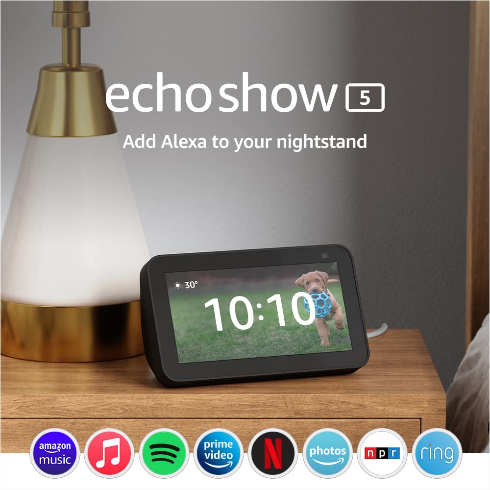 Alexa Echo Show 5 Charcoal (2 Generación)