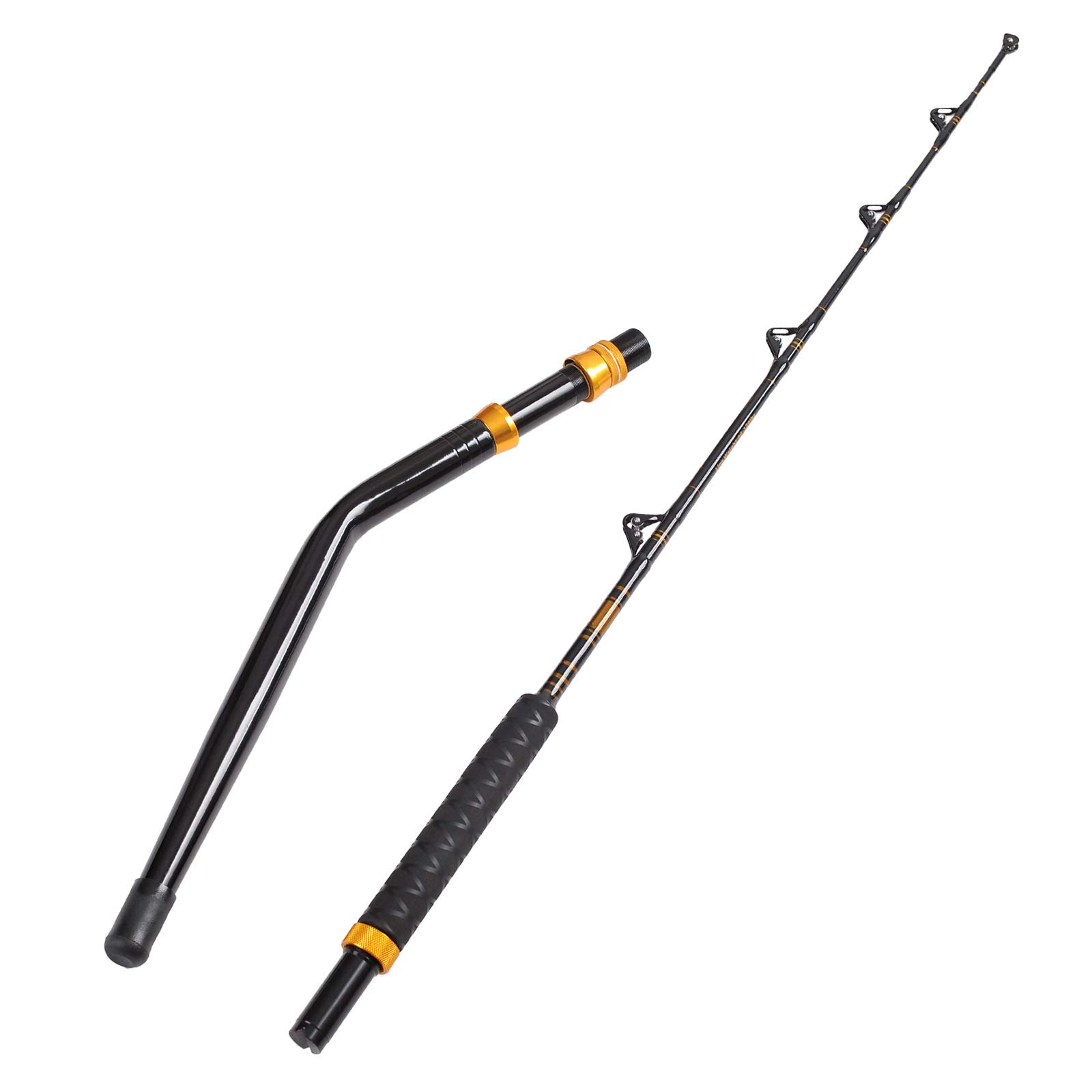 Fiblink Bent Butt Fishing Rod 2-Piece Saltwater Offshore Trolling