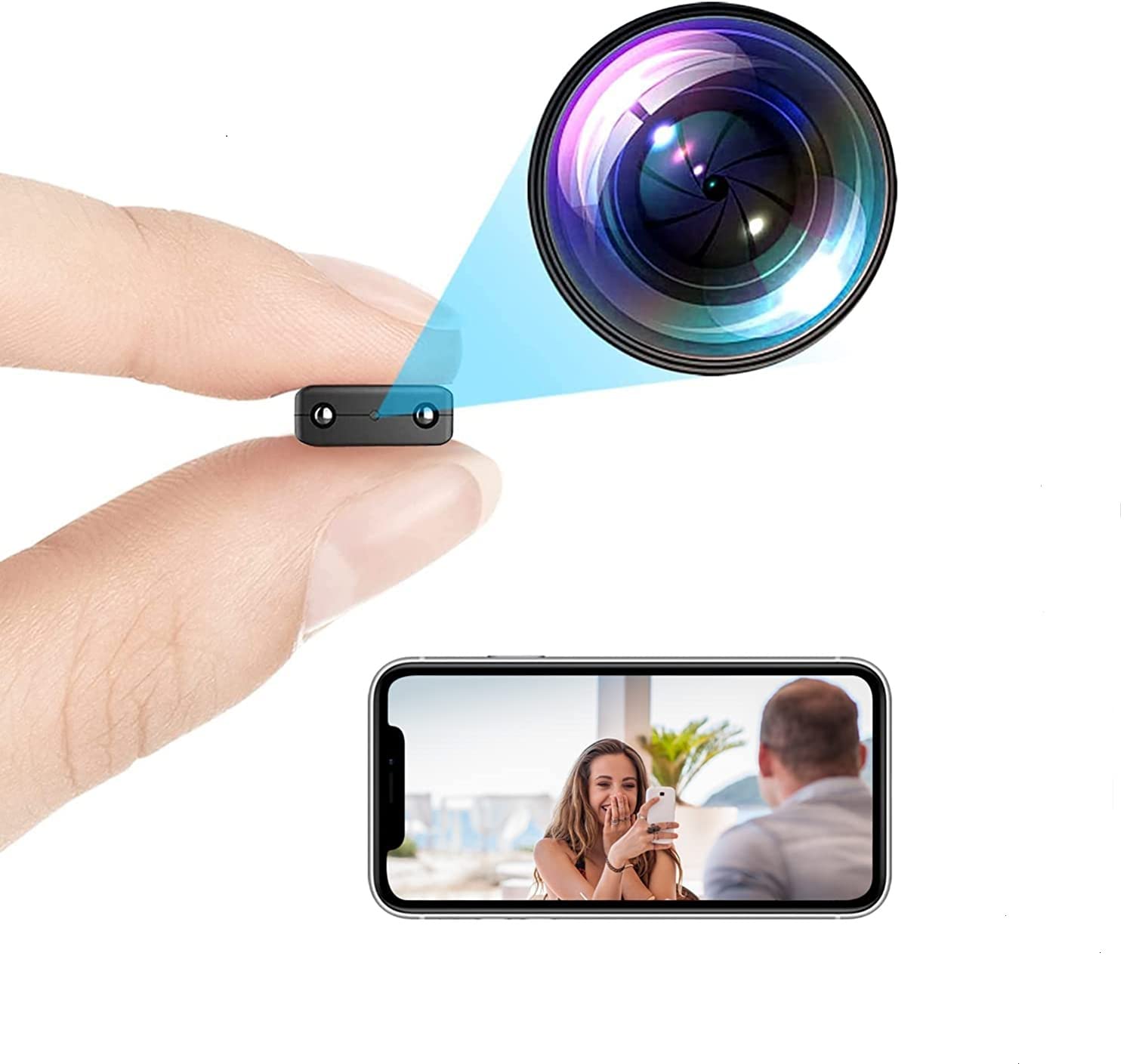 Mini Wireless Camera Real 1080P Wifi Camera Home Nanny Tiny Cam