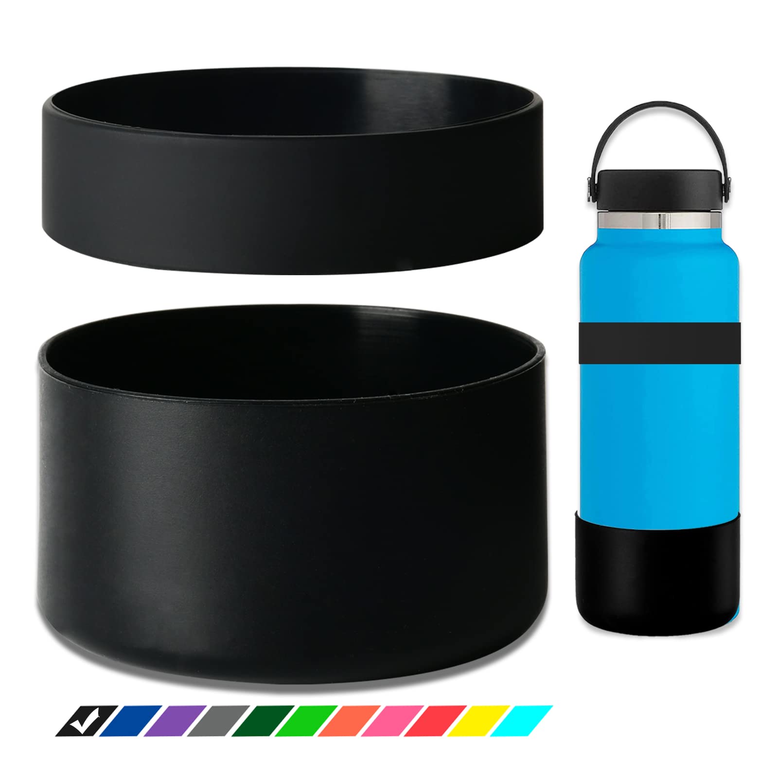 Silicone Anti-slip Bottom Cover, Silicone Bottle Boot Sleeve