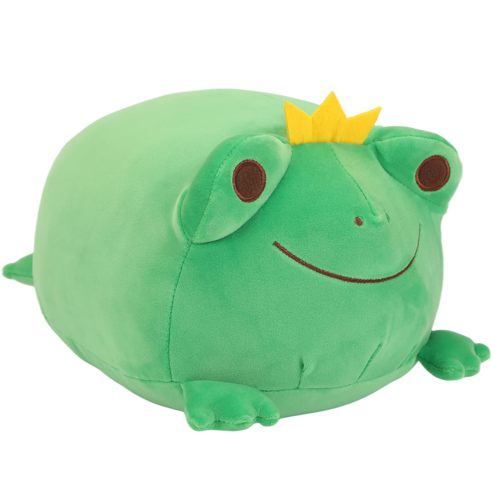 JUNERAIN Super Soft Frog Plush Stuffed Animal Cute Frog Squishy Hugging  Pillow Adorable Frog Plushie Toy