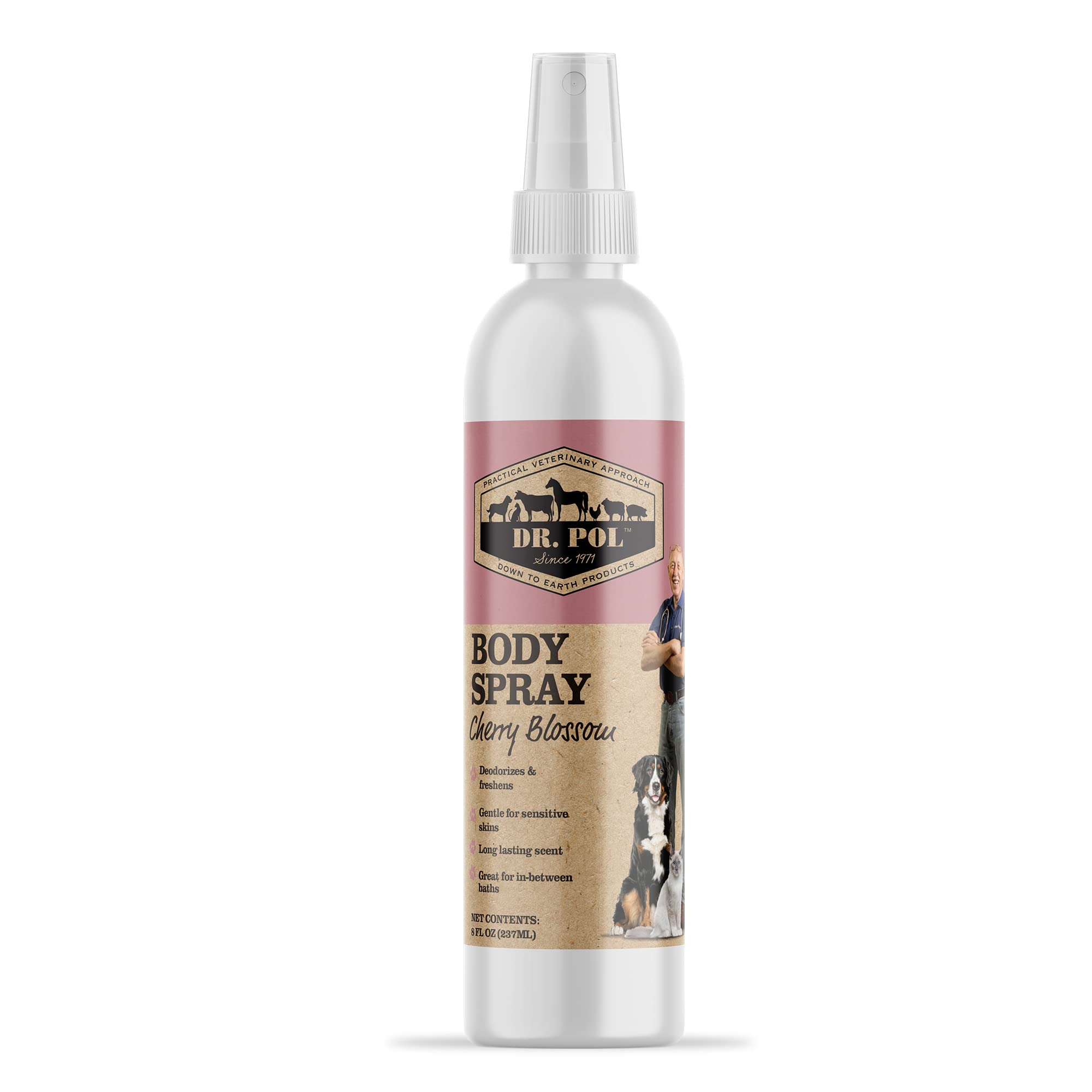 Dr. Pol Pet Deodorant Spray for Dogs & Cats - Odor Reducing Spray