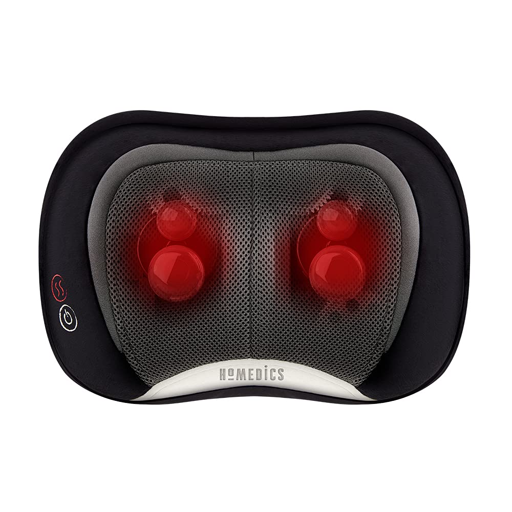  Homedics Neck Massager, Heated Shiatsu Neck, Shoulder