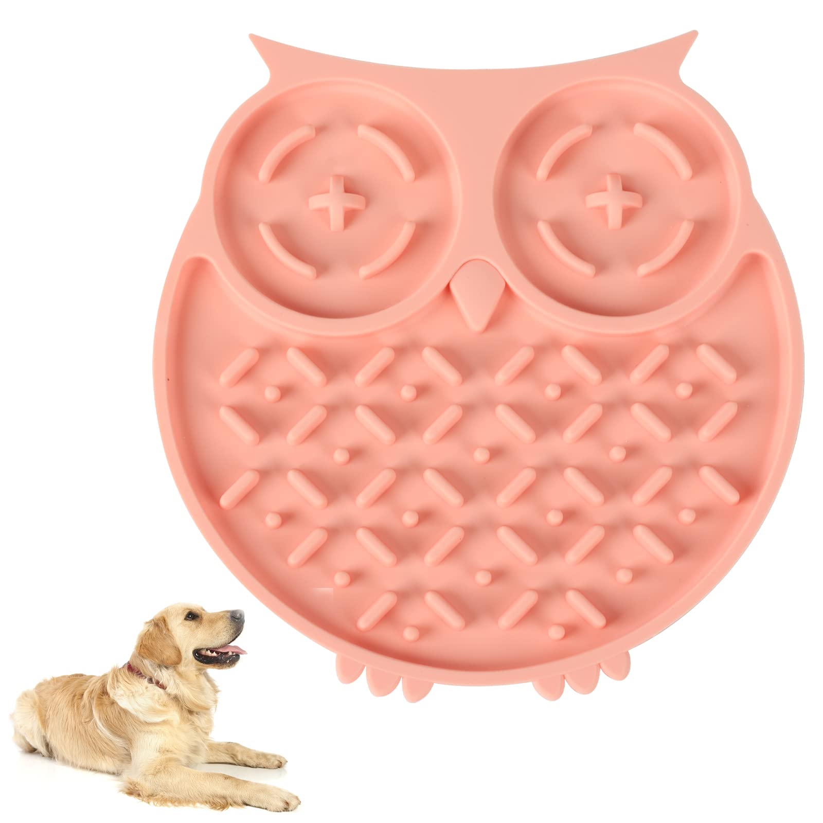 Dog Lick Mat Slow Feeder, Lick Pad with Suction Cups for Dogs&Cats,Treat  Mat Pet Anxiety Reduction,Dog Enrichment Toy for Bathing,Nail Trimming,Dog  Puzzle Toy Alternative to a Slow Feed Bowl or Dish
