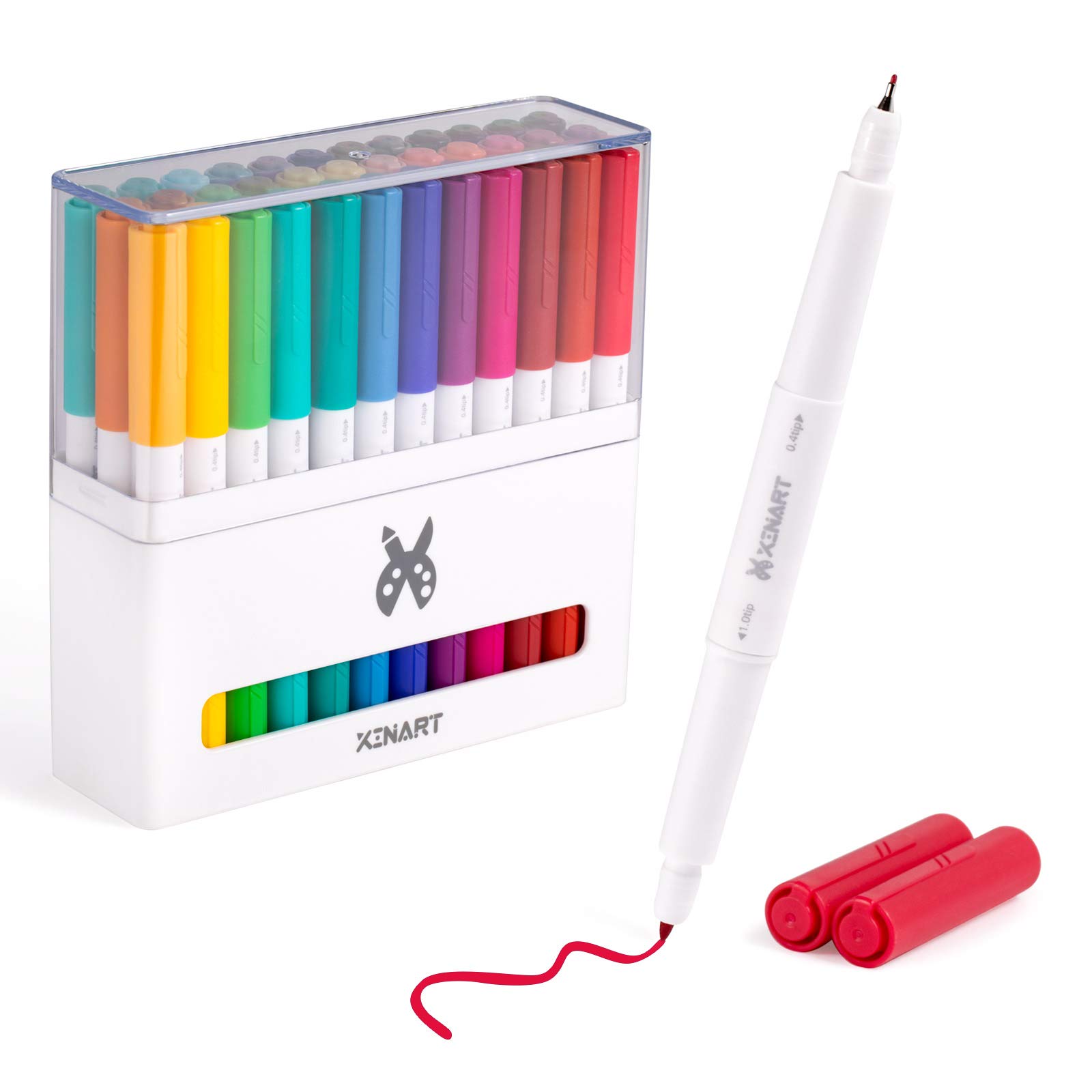 36 Pack Fine Tip Dry Erase Black Markers for Kid's Creativity