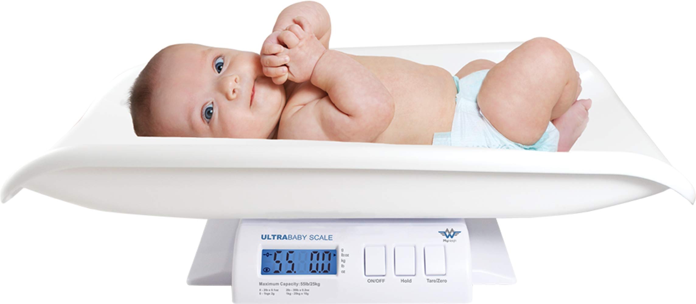 My Weigh Ultra Baby Precision Digital Baby or Pet Scale, 55 Pound