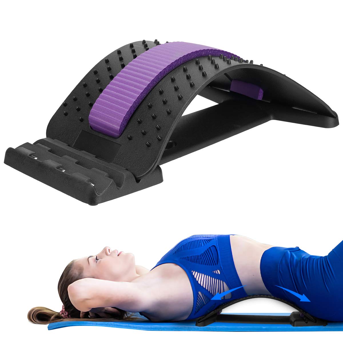 Back Cracker, Back Stretcher for Lumbar Pain Relief - HONGJING