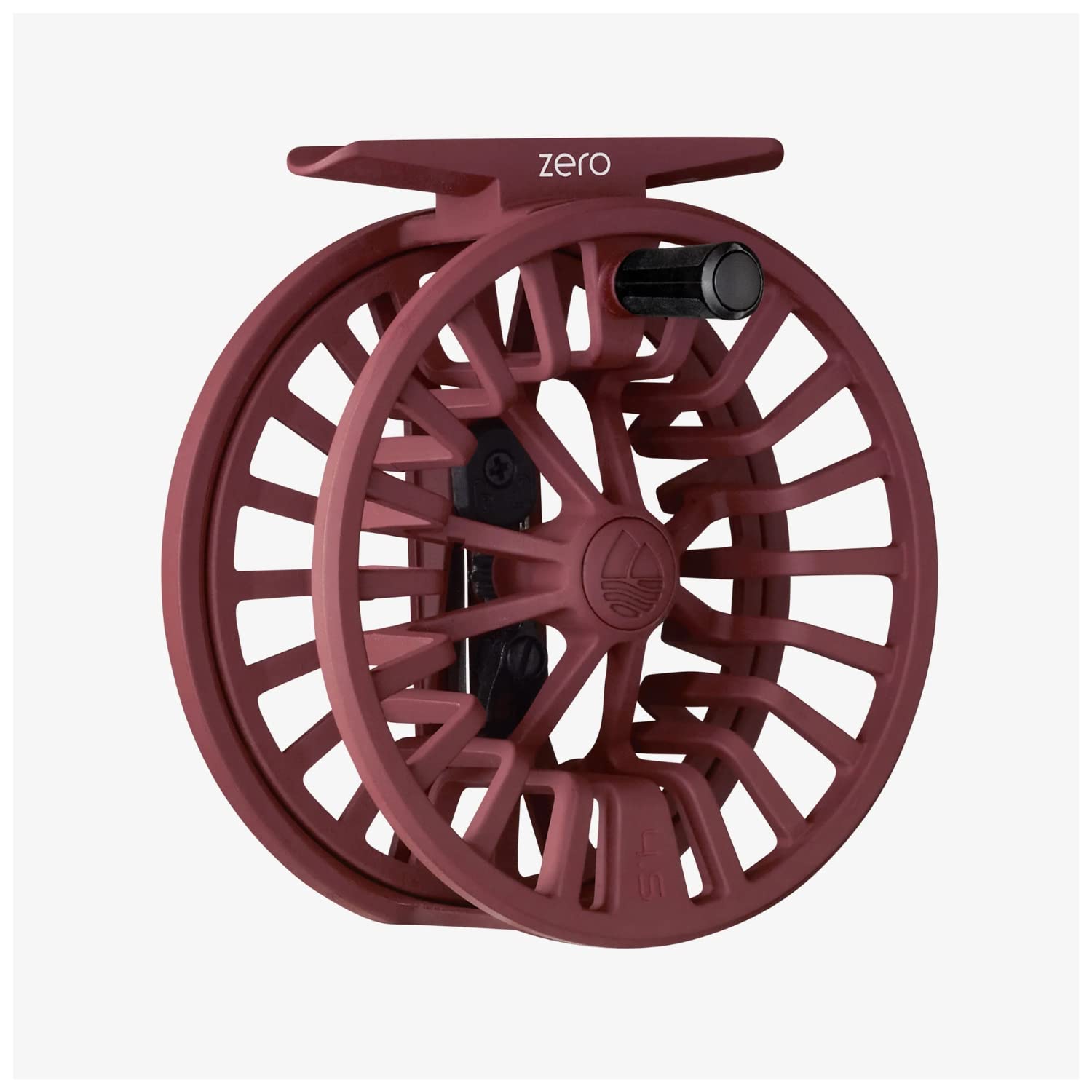 Redington Zero Fly Fishing Reel, Lightweight Design for Trout, Clicker Drag  System Burgundy 2/3