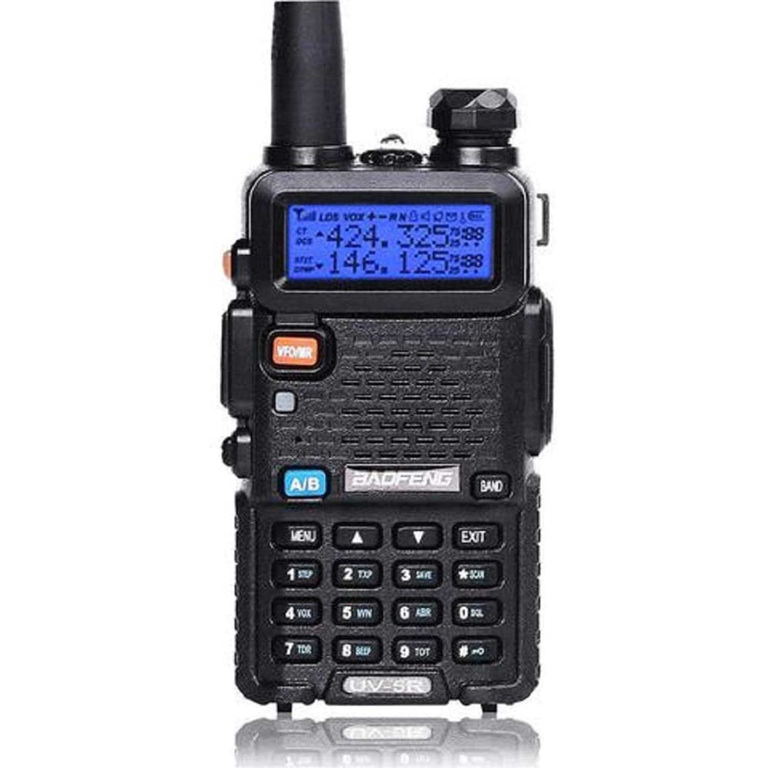 Baofeng UV-5R Two Way Radio Dual Band 144-148/420-450Mhz Walkie Talkie  1800mAh Li